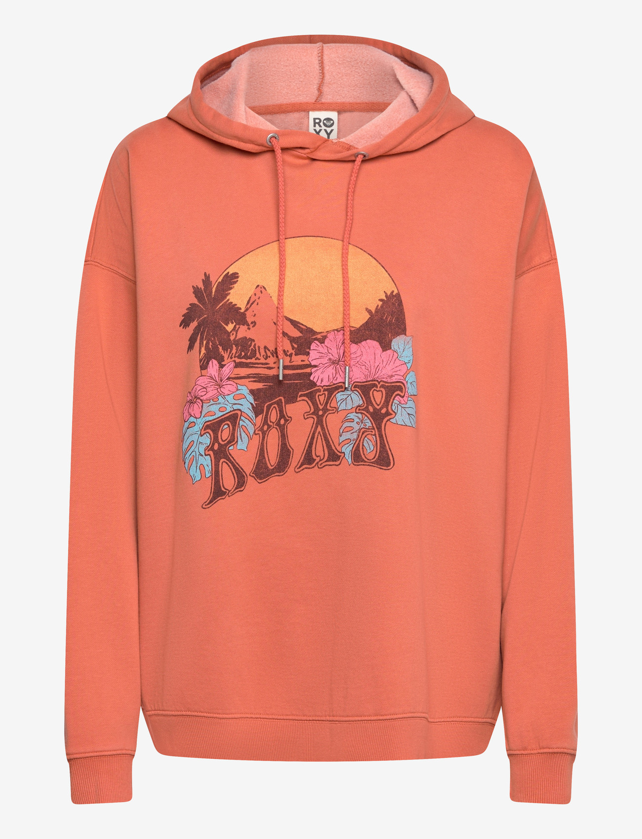 Roxy - LINEUP OVERSIZED HOODIE - hættetrøjer - apricot brandy - 1