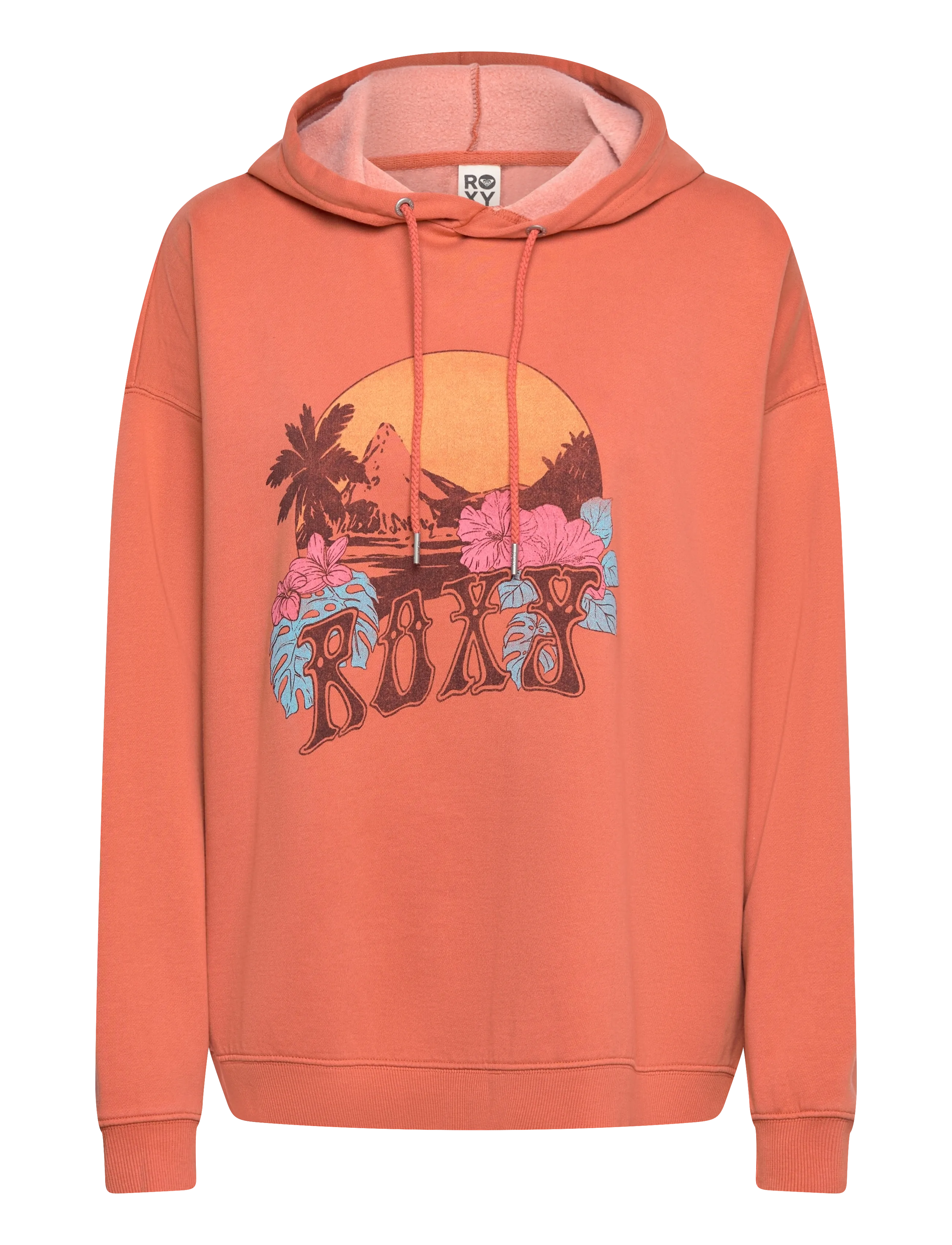 Roxy LINEUP OVERSIZED HOODIE - Kapuzenpullover - APRICOT BRANDY / orange
