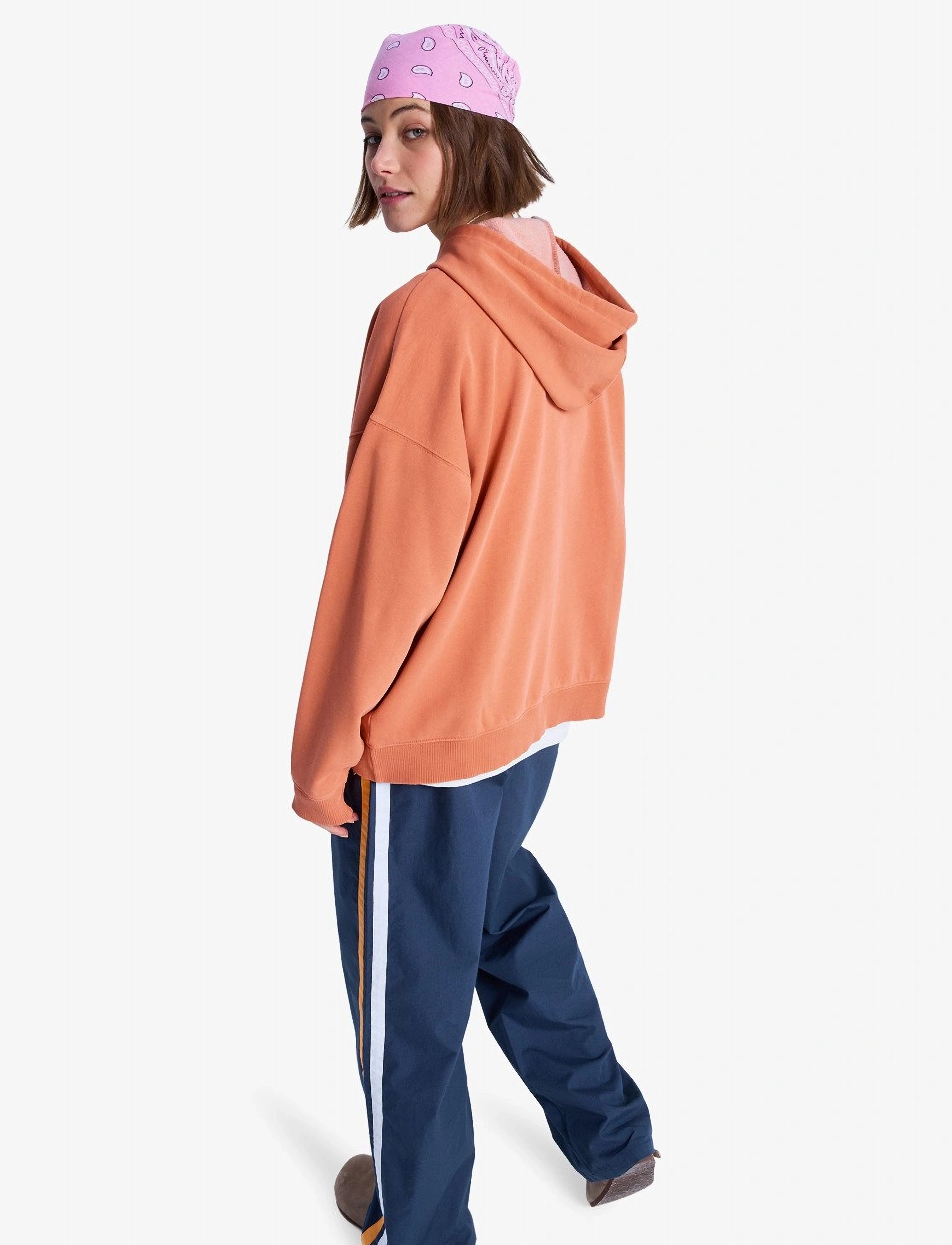 Roxy - LINEUP OVERSIZED HOODIE - hættetrøjer - apricot brandy - 3