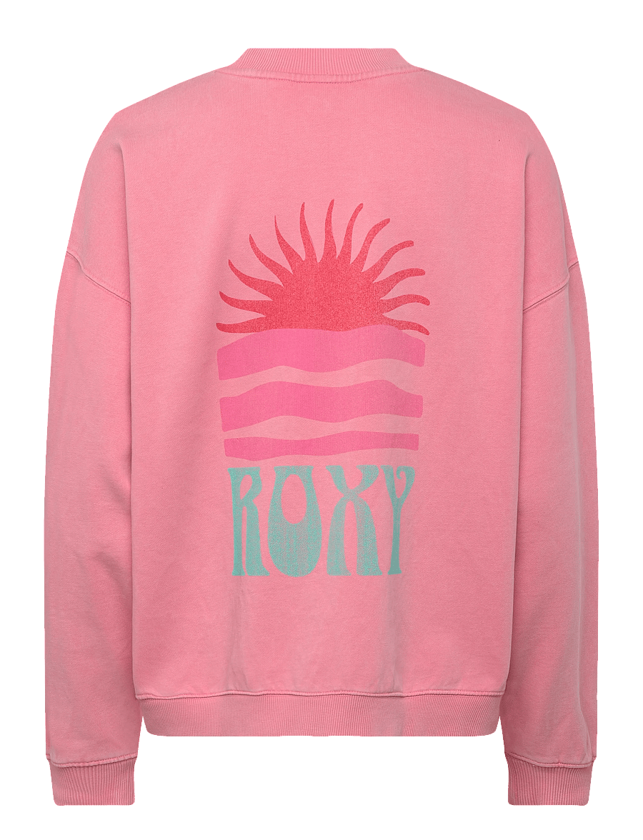 Roxy - LINEUP OVERSIZED CREW - megztiniai ir džemperiai - plumeria - 2