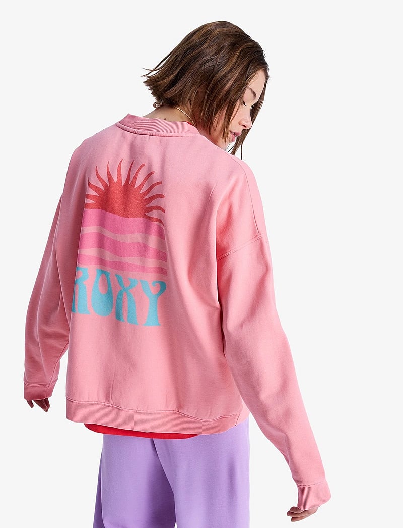 Roxy - LINEUP OVERSIZED CREW - oberteile - plumeria - 3
