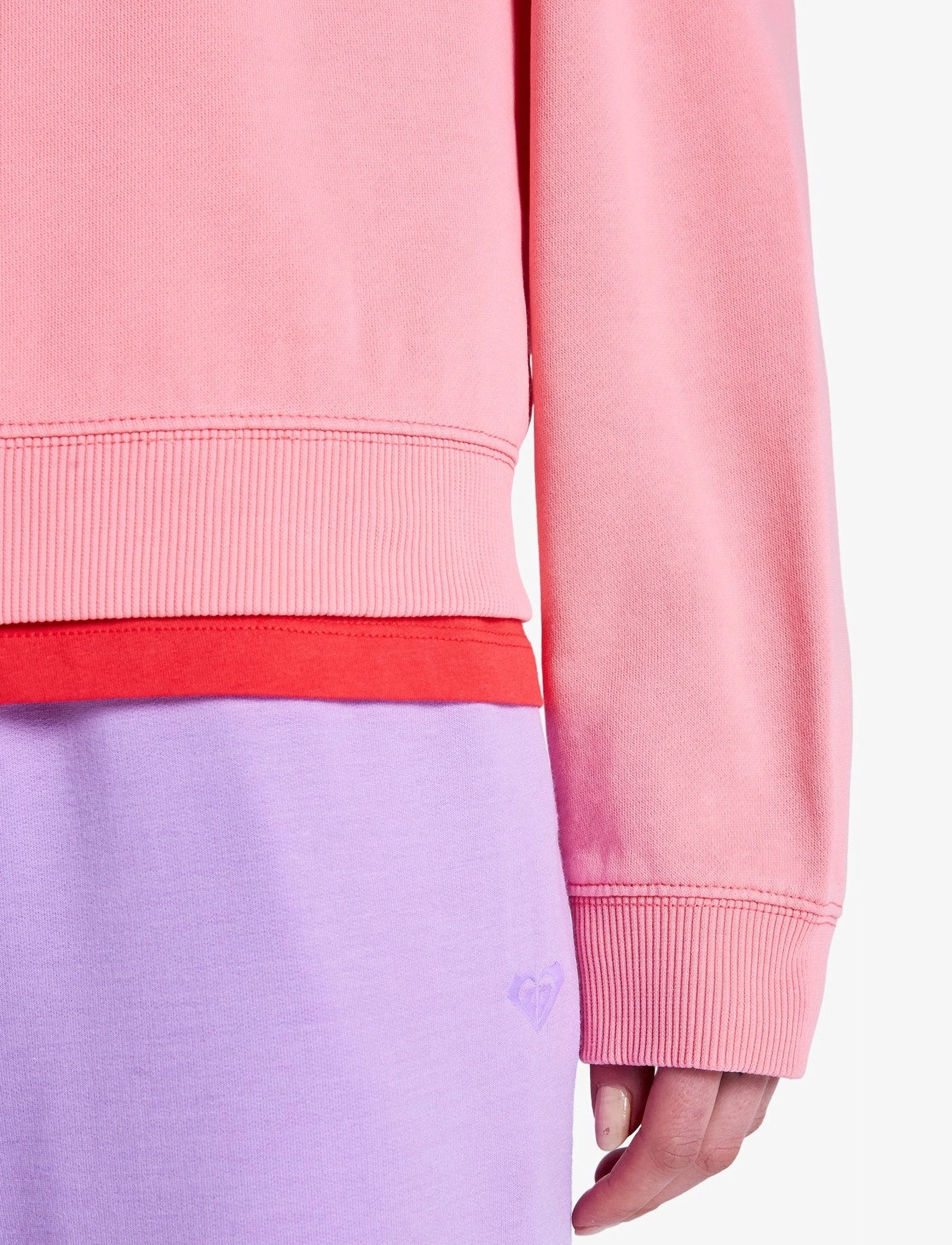 ROXY Lineup Oversized Crew fleecetröja dam – bild 5