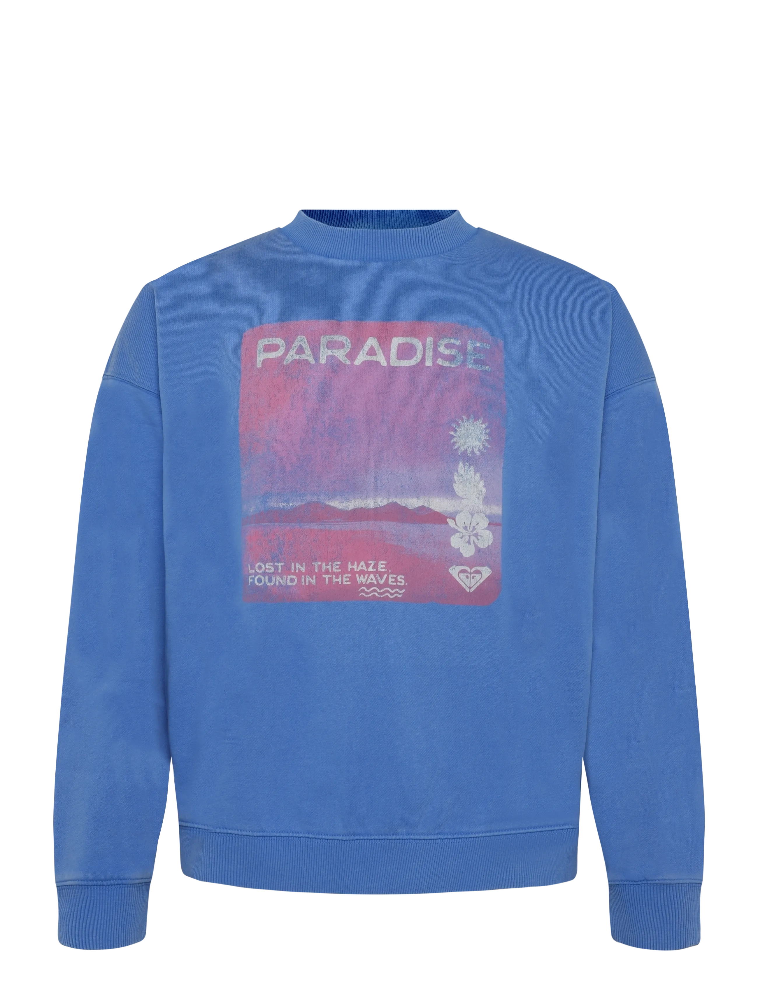 Roxy LINEUP OVERSIZED CREW - Riided - SUPER SONIC / blue