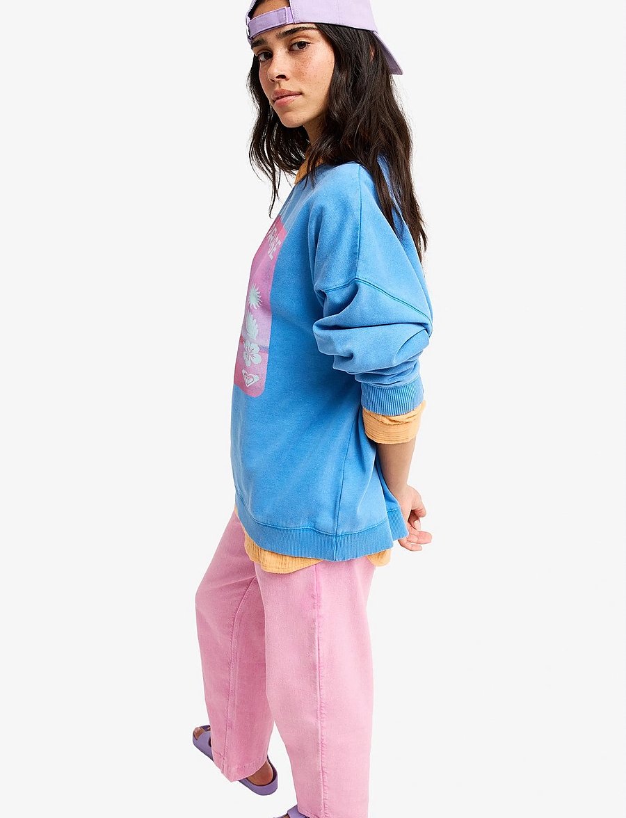 Roxy - LINEUP OVERSIZED CREW - overdele - super sonic - 5