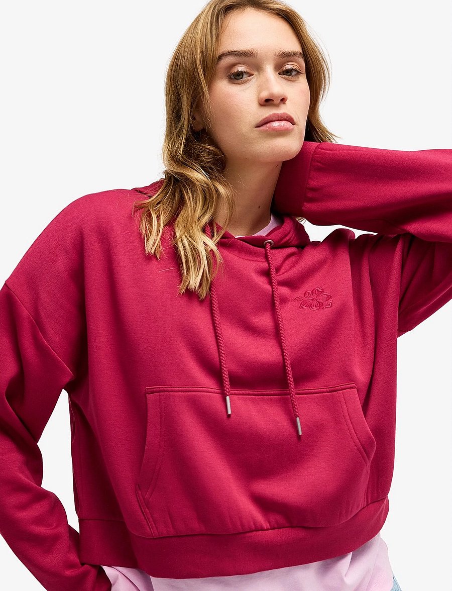 Roxy - SURFING BY DAYLIGHT HOODIE - kapuutsiga dressipluusid - beet red - 0