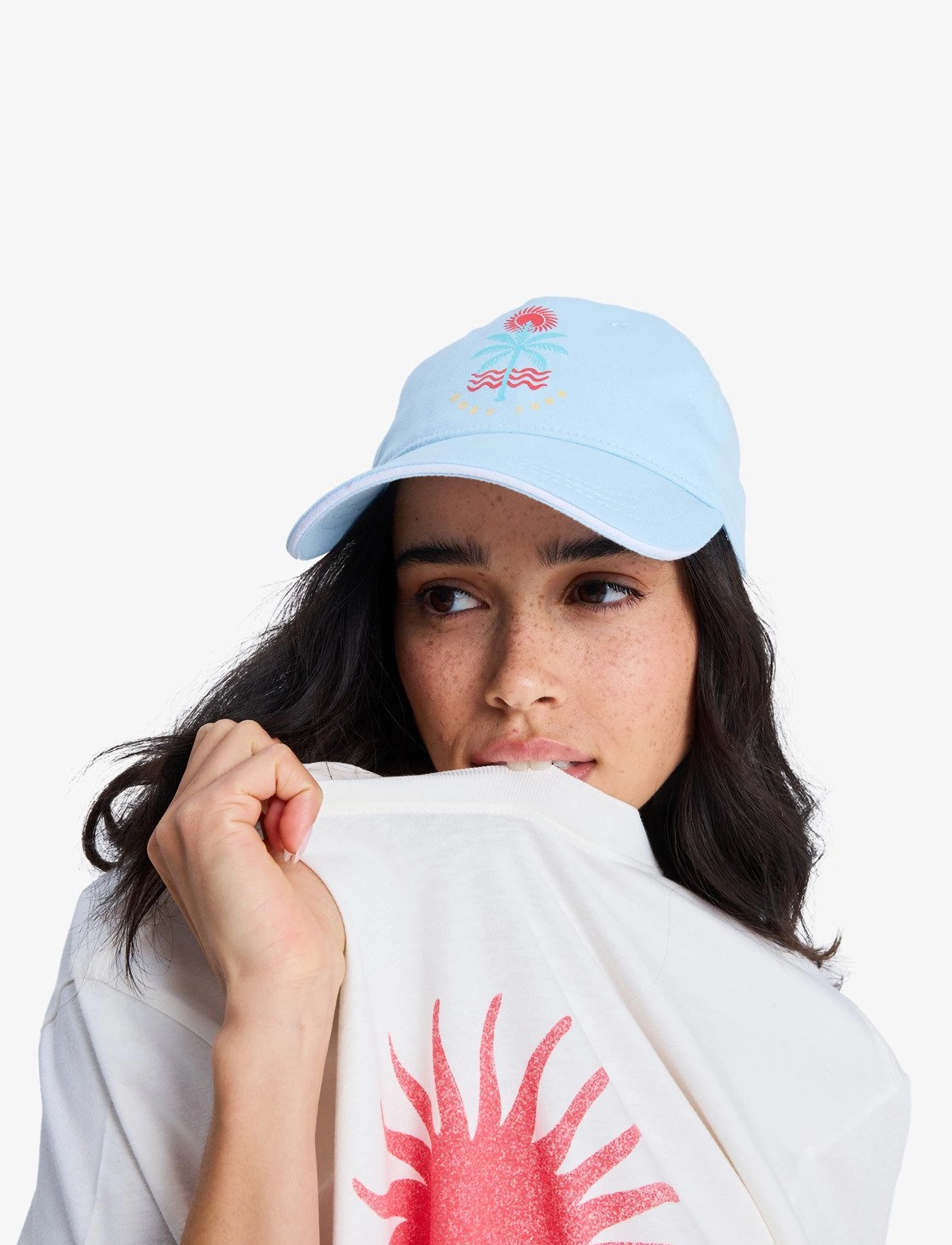 Roxy Live Forever Cap, One Size, Blue, Sport Accessories > Sport Caps, Dame