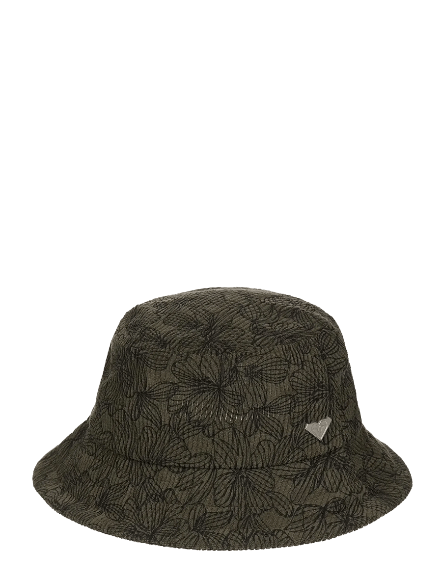 Roxy - BLOOM RIDER CORD PRINTED HAT - hüte - beetle - 1