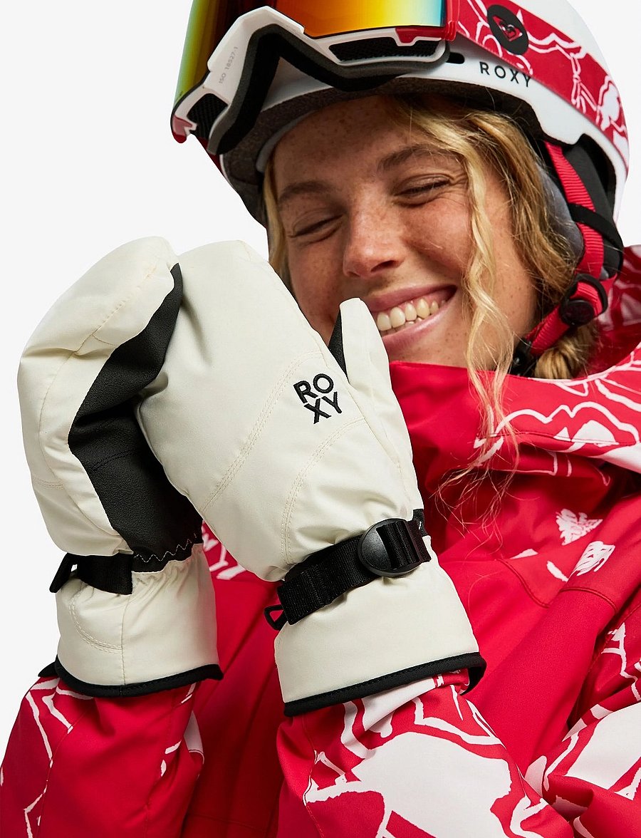 Roxy - ROXY JETTY SOLID GLOVES - whisper white - 5