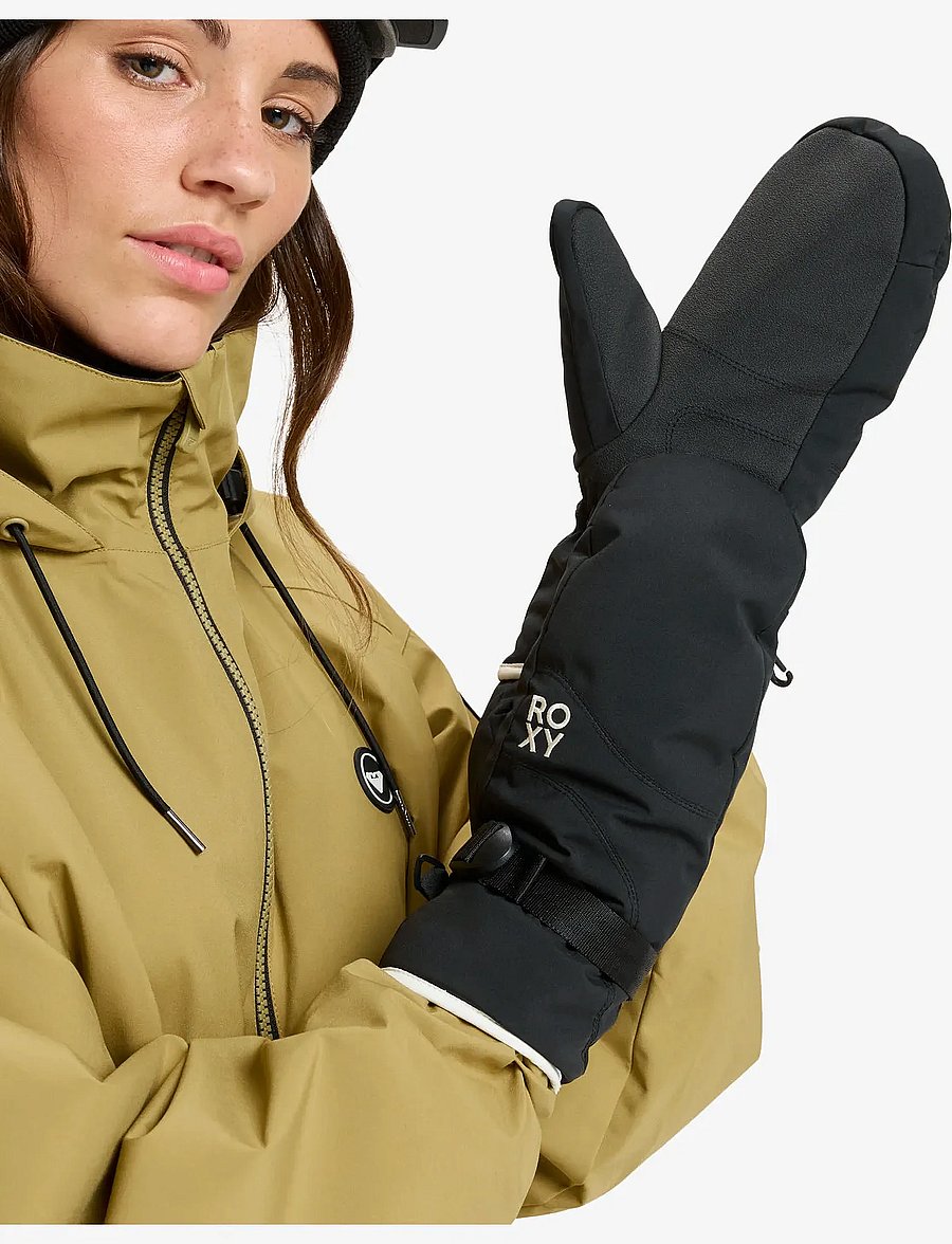 Roxy - ROXY JETTY SOLID MITT - pöidlakindad - true black - 0