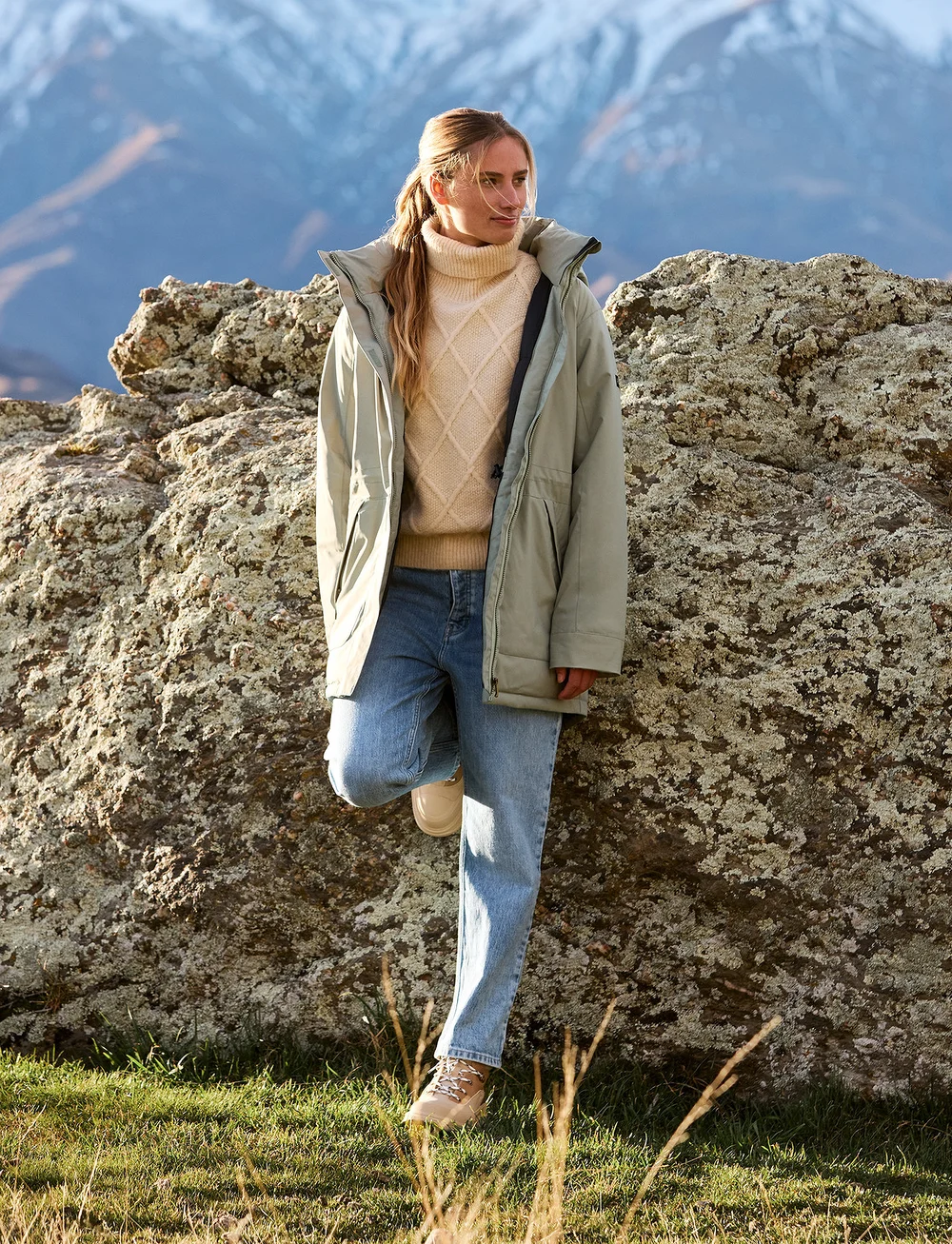 Roxy - SERENA PARKA JK - parkasjackor - lily pad - 4