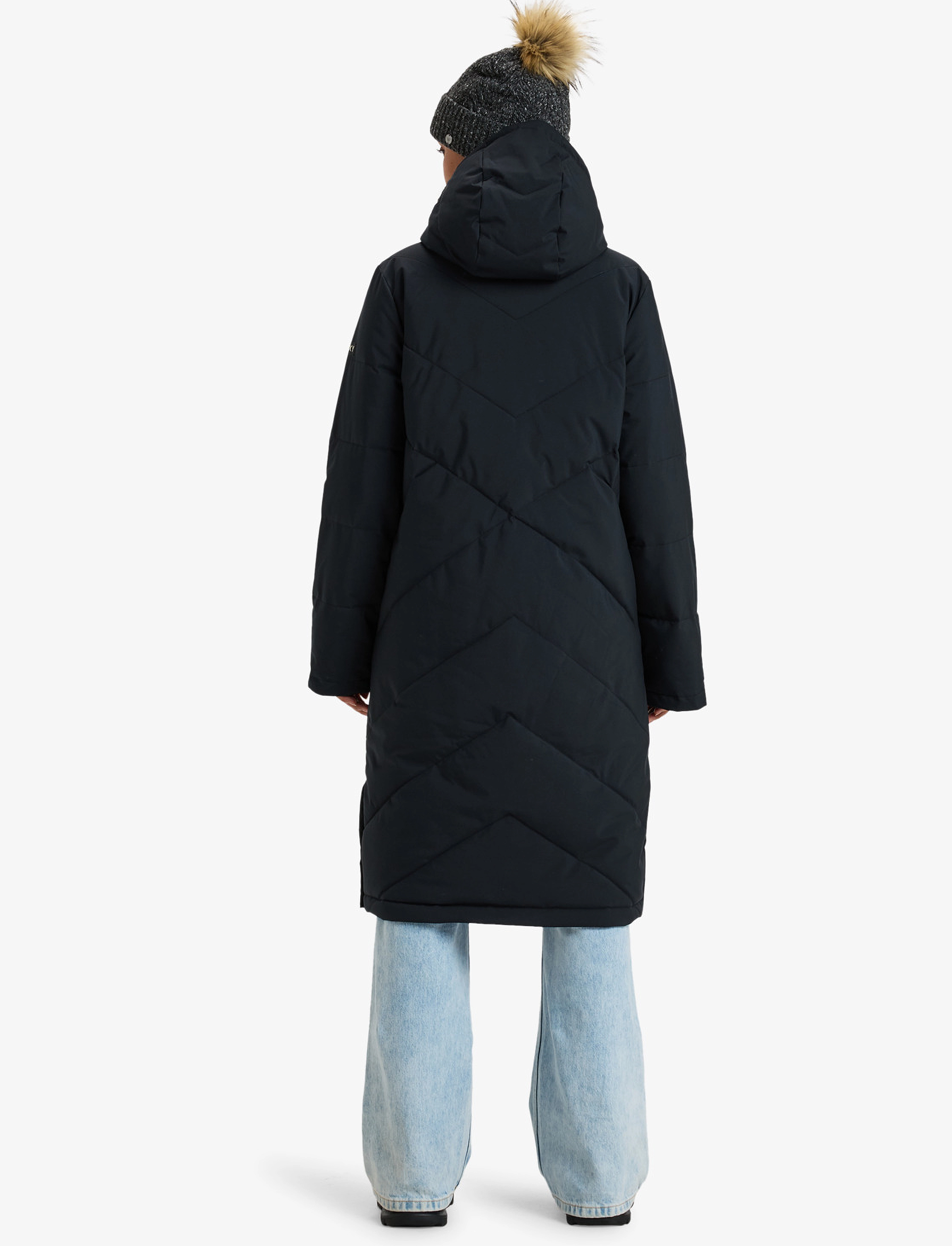 Roxy - ELLIE JK - daunenmäntel - true black - 5