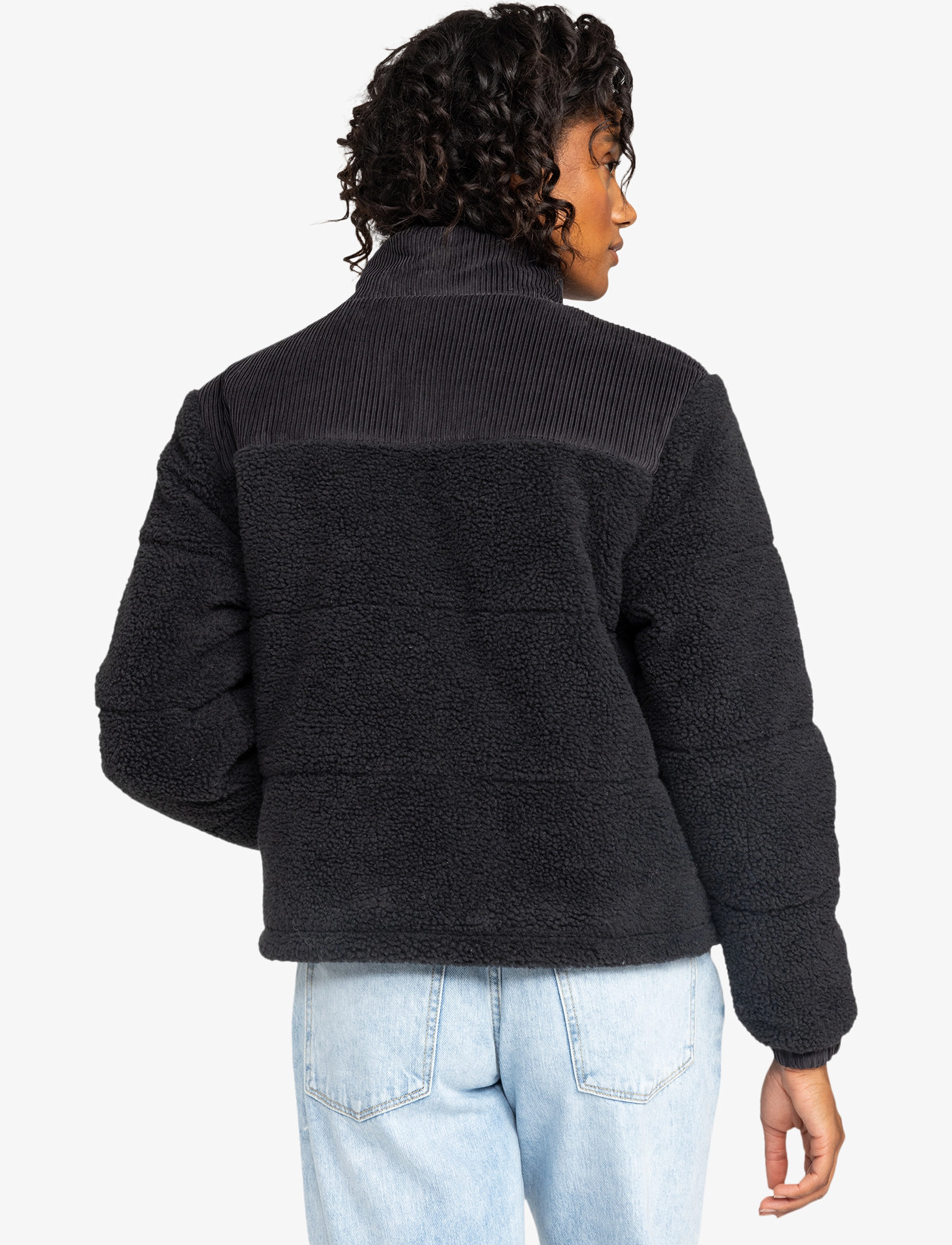 Roxy - FALL FOR YOU - mid layer jackets - phantom - 5