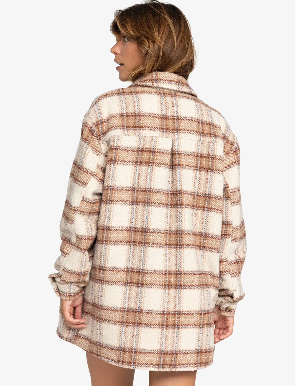 Roxy - CHECK THE SWELL IIII - särgid - parchement paradise plaid - 3