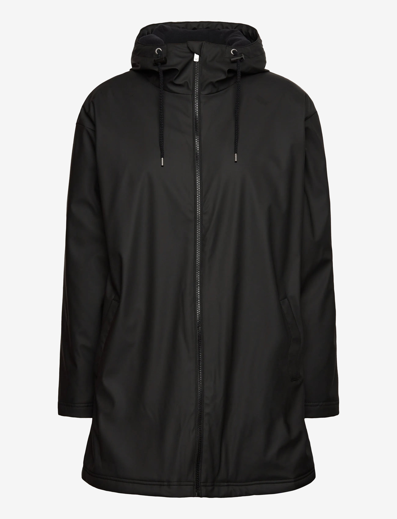 Roxy - RAIN ROAD POLAR ZIP - regnjakker - anthracite - 1