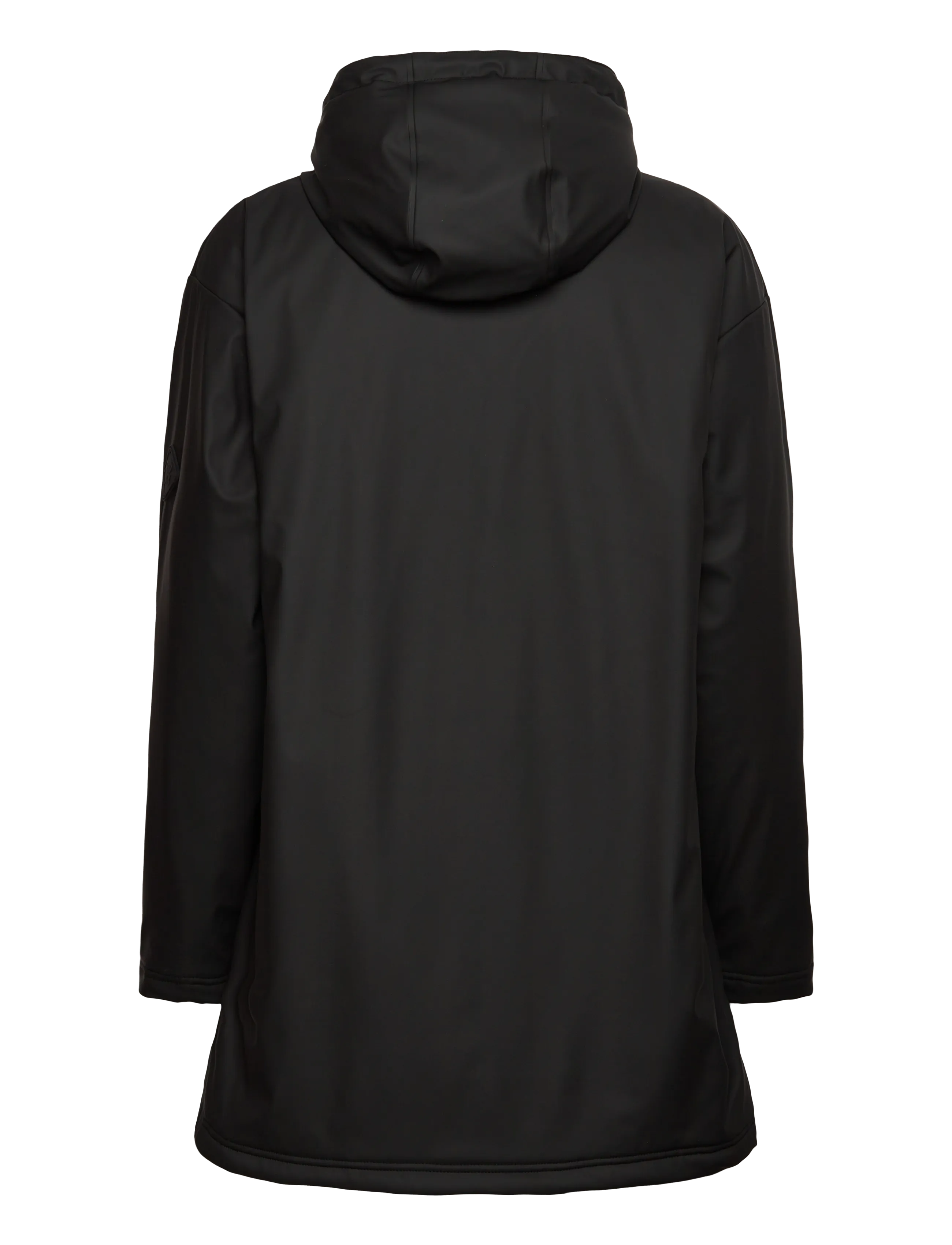 Roxy - RAIN ROAD POLAR ZIP - vihmamantlid - anthracite - 2