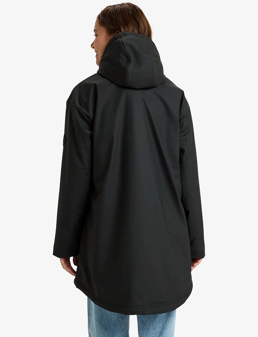 Roxy - RAIN ROAD POLAR ZIP - Õueriided - anthracite - 3