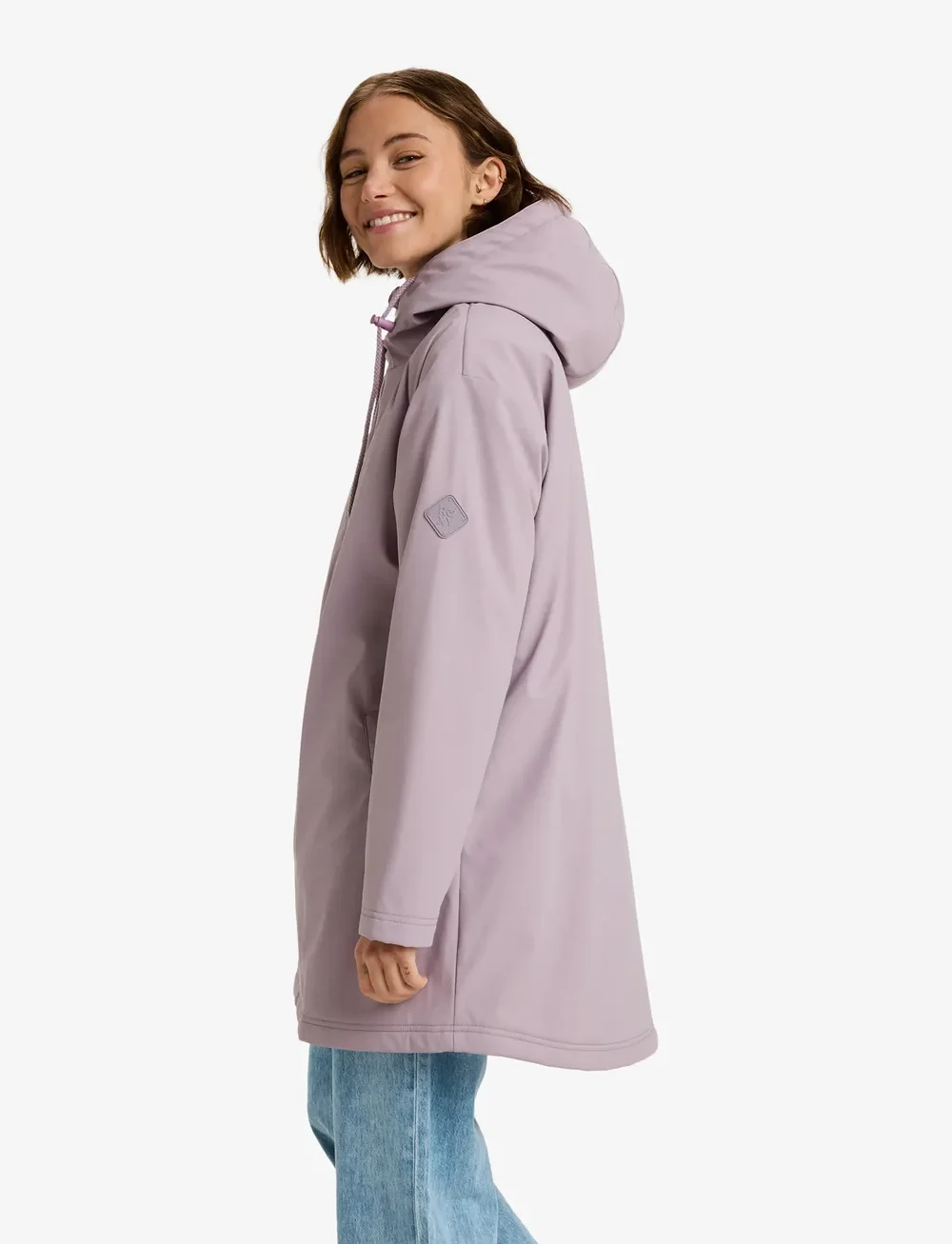 Roxy - RAIN ROAD POLAR ZIP - ytterkläder - nirvana - 5
