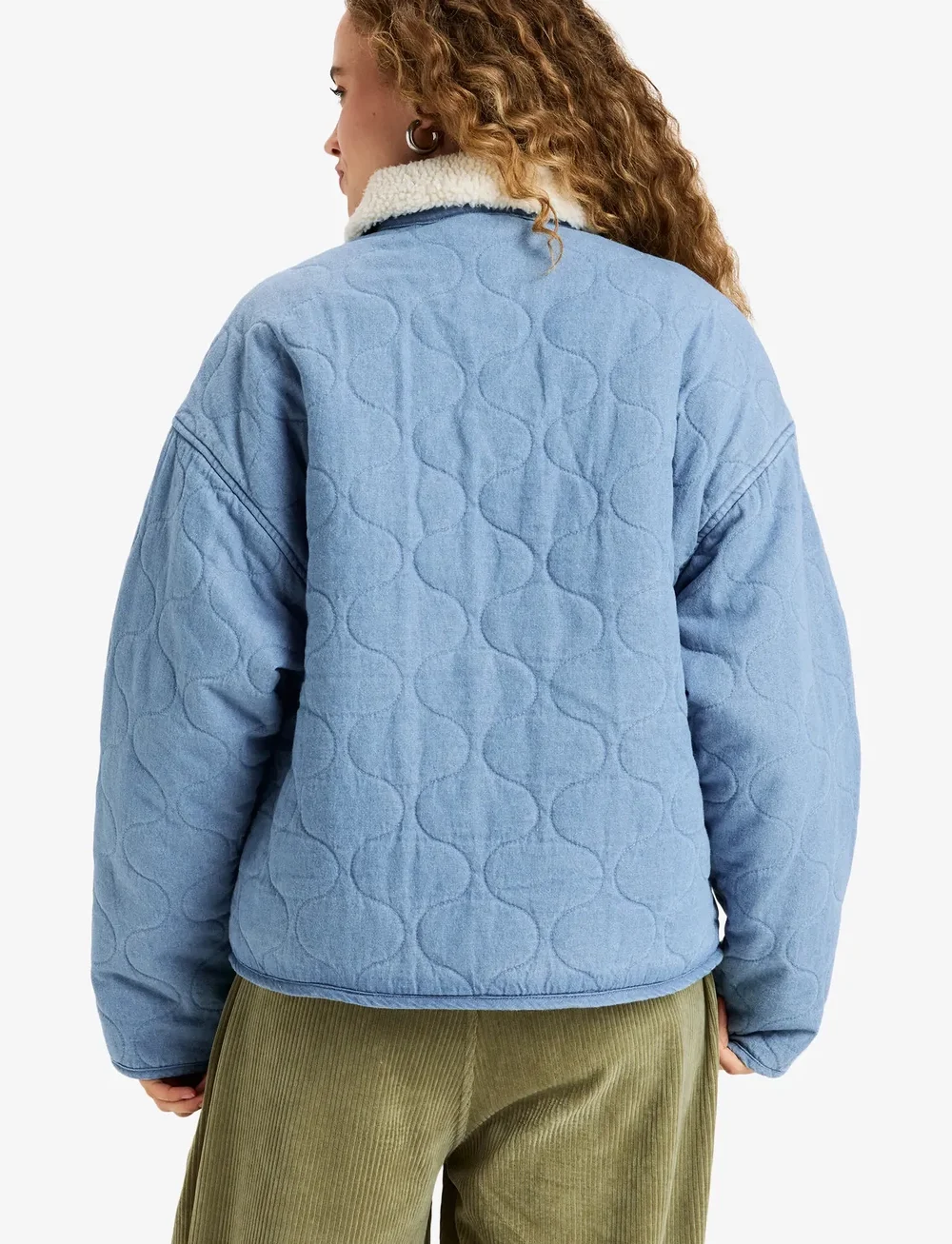 Roxy - NOT SO BASIC - down jackets - beau blue - 3