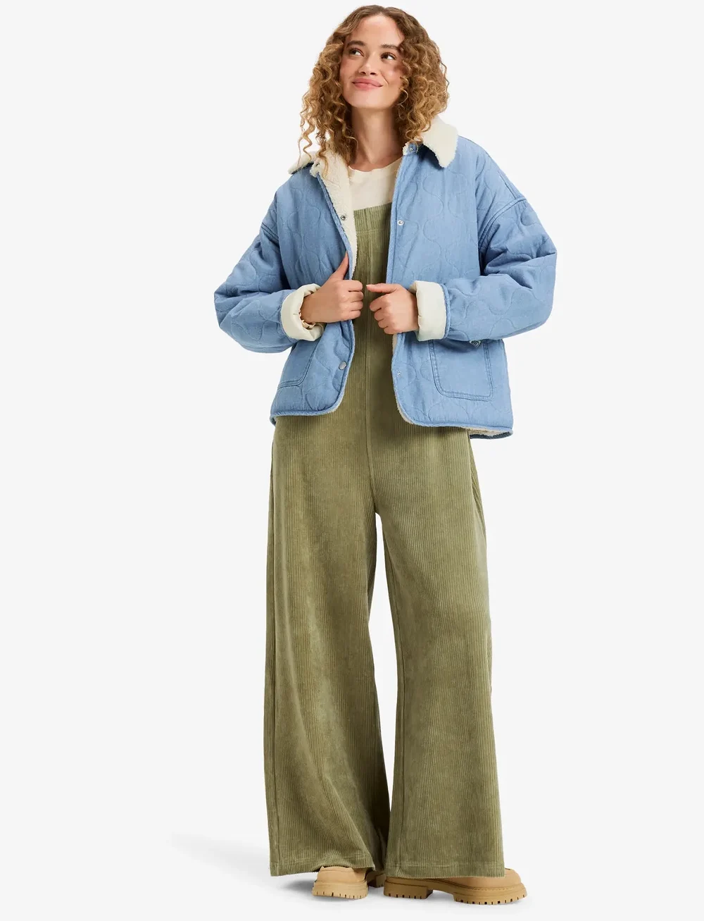 Roxy - NOT SO BASIC - down jackets - beau blue - 4