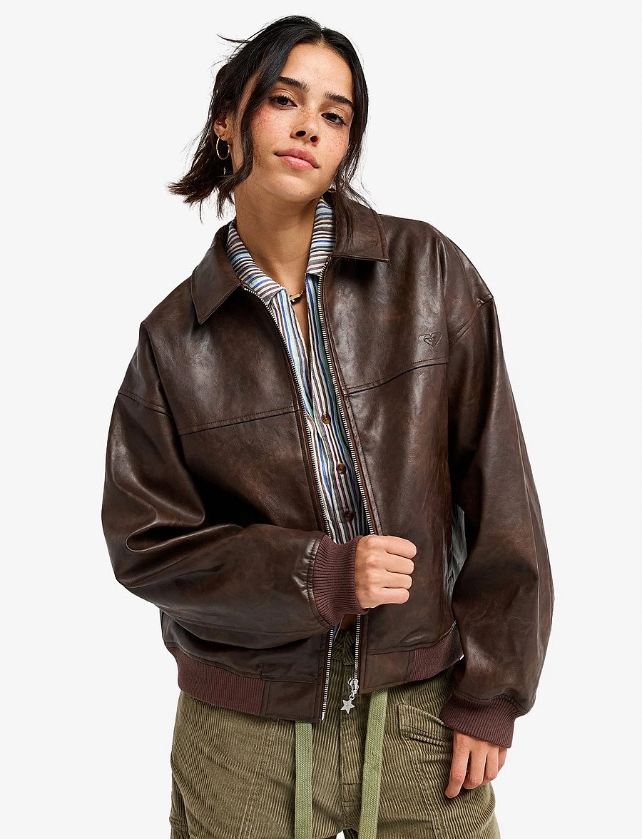Roxy - NEON DRIFT - casual jackor - chestnut - 0