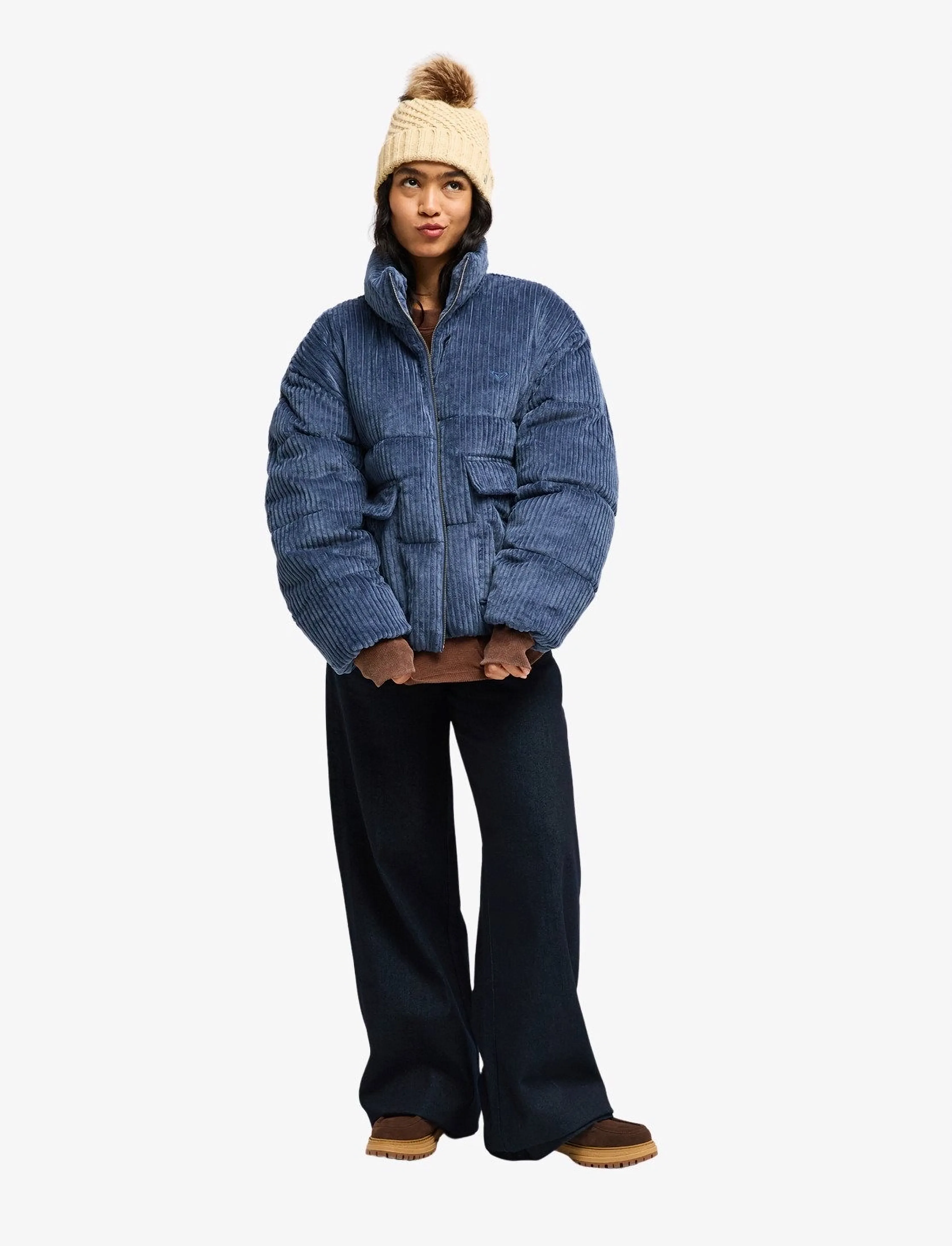 Roxy - CRYSTAL FADE CORDUROY - vintage indigo - 4