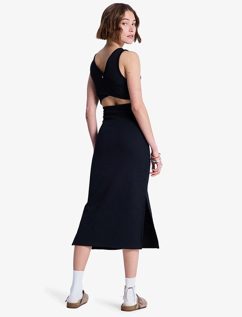 Roxy - GOOD KEEPSAKE DRESS - kjoler & nederdele - anthracite - 3