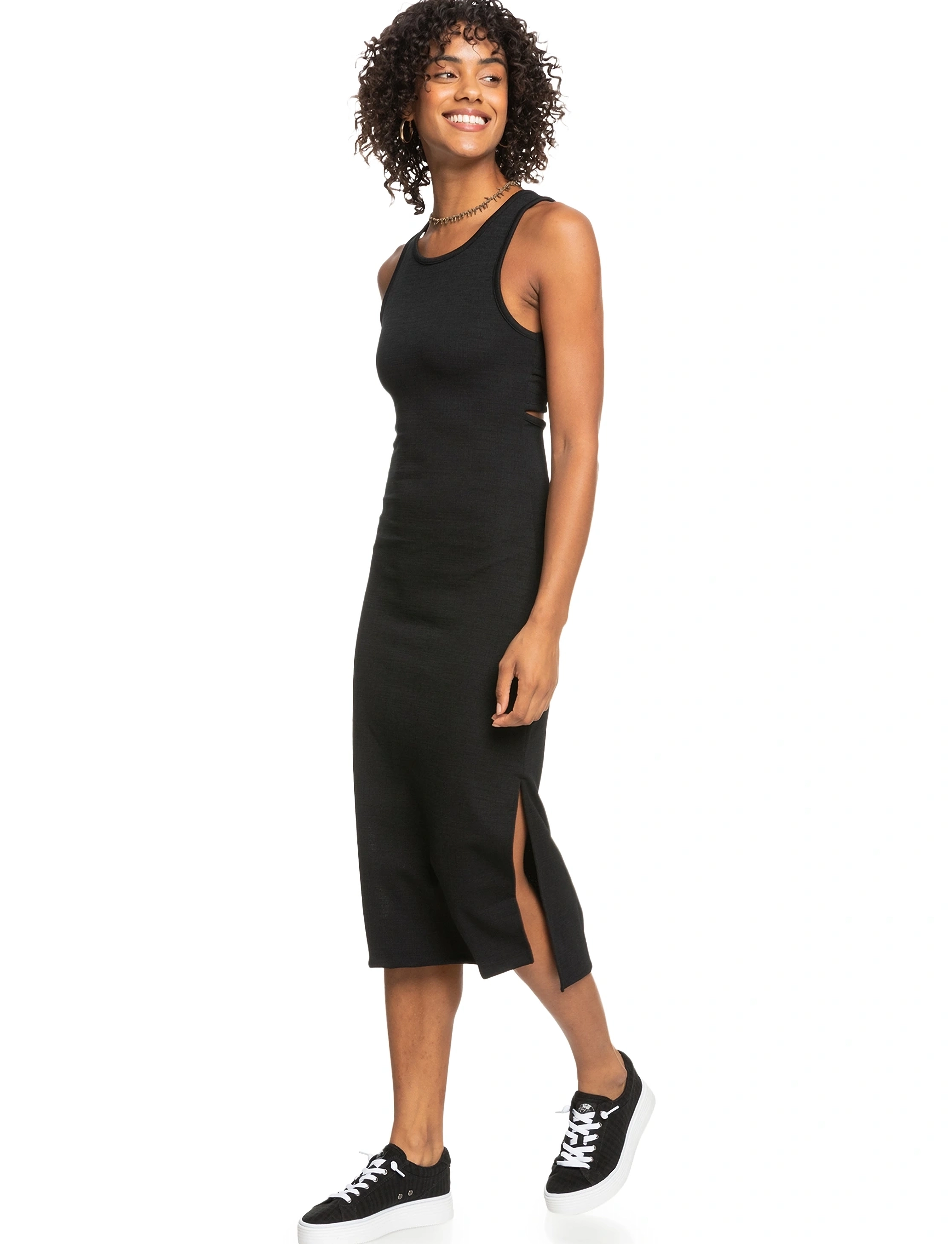 Roxy - GOOD KEEPSAKE DRESS - sports dresses - anthracite - 5