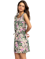 Roxy - SURFS UP PRINTED - dresses & skirts - anthracite palm song - 4
