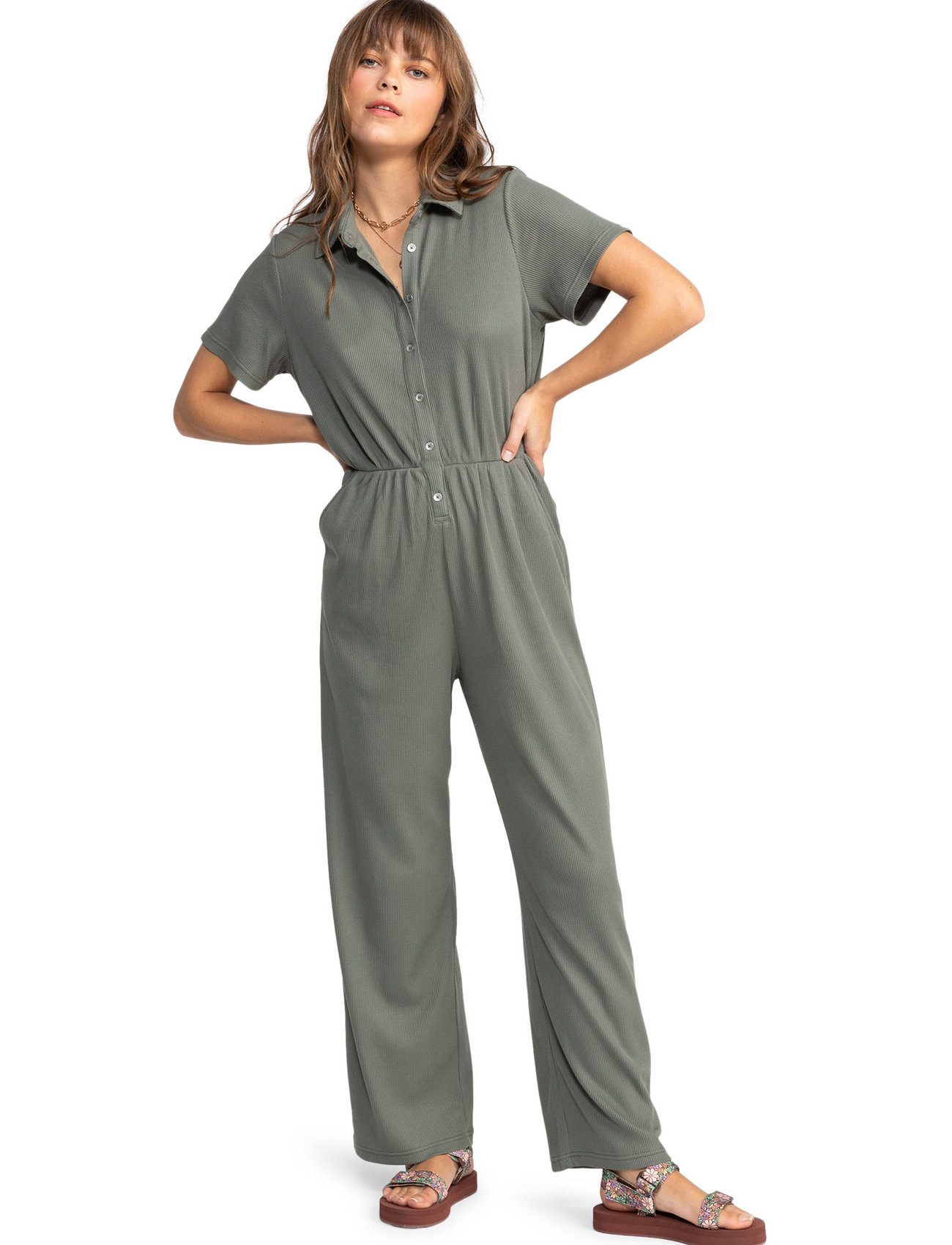Roxy - BLUE SIDE OF THE SKY - jumpsuits - agave green - 1