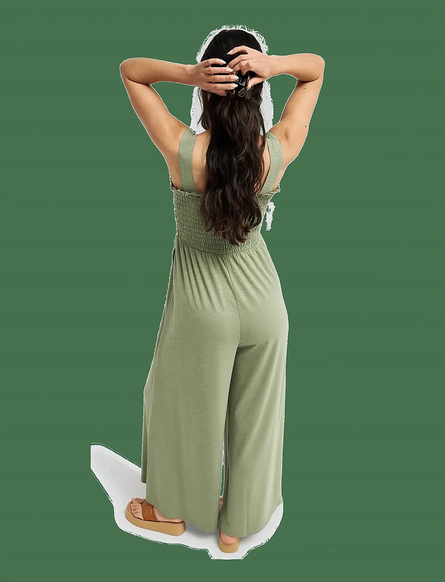 Roxy - JUST PASSING BY - jumpsuits & bodies - oil green - 3