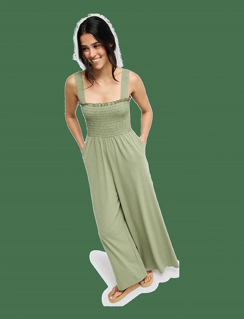 Roxy - JUST PASSING BY - jumpsuits & bodies - oil green - 4
