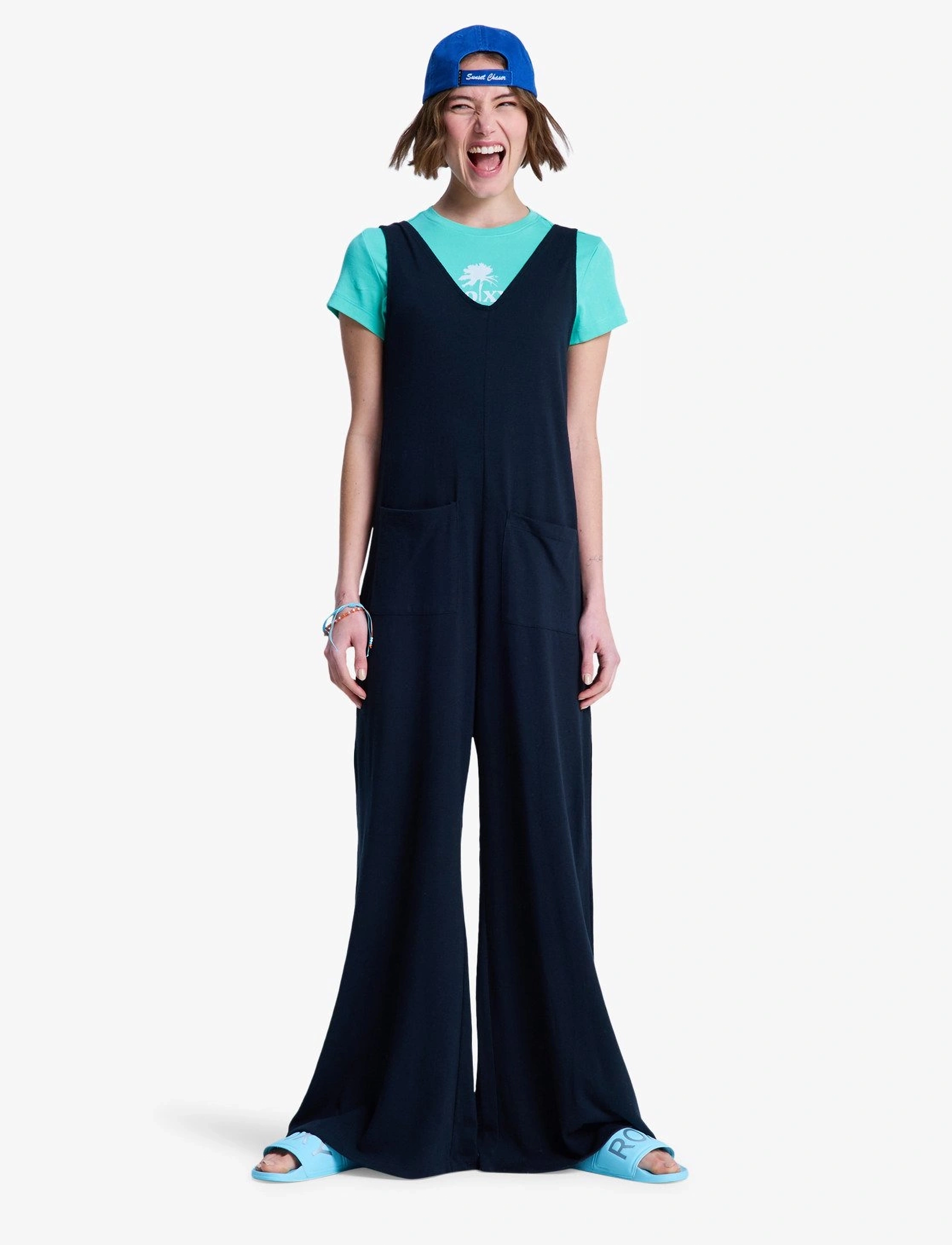 Roxy - BRIGHT PASSAGE JUMPER - sports tops - anthracite - 4