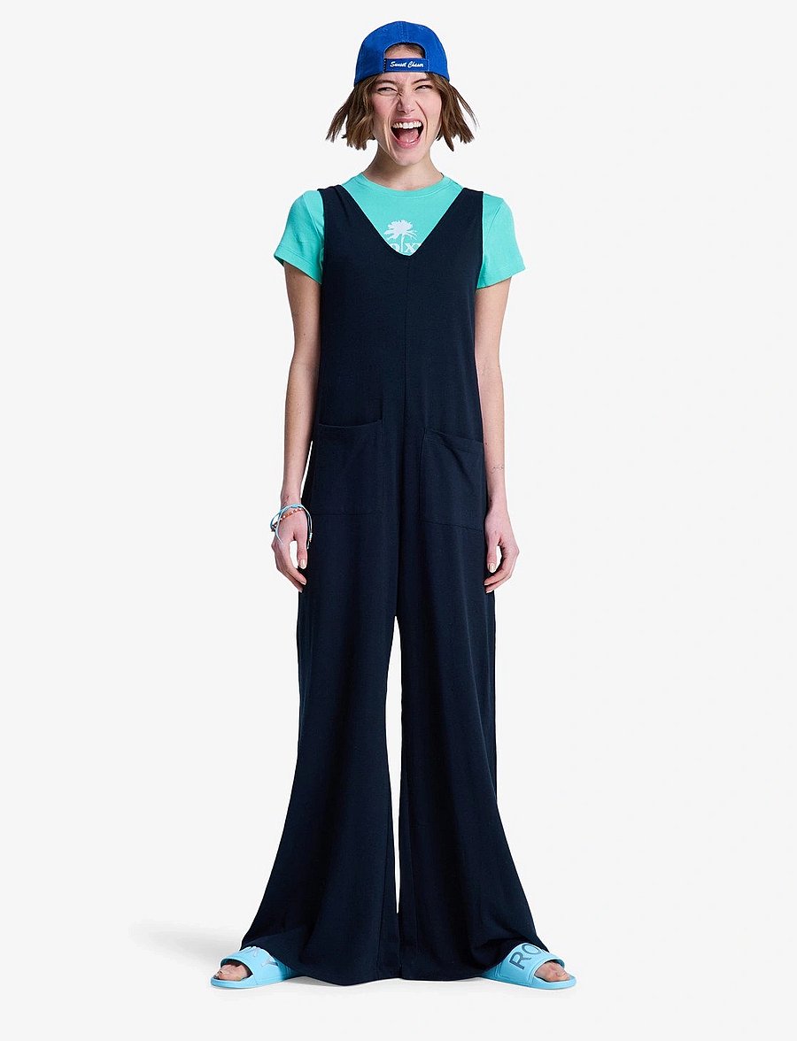 Roxy - BRIGHT PASSAGE JUMPER - jumpsuits & bodies - anthracite - 4