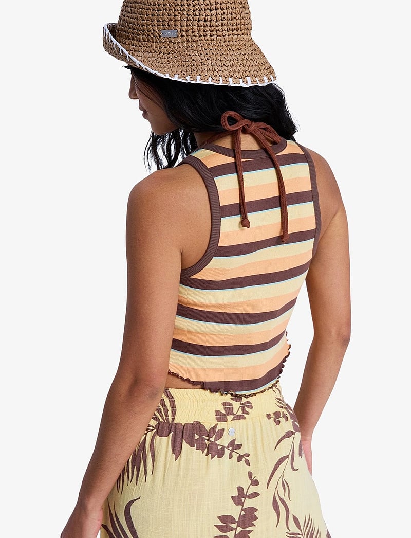 Roxy - SUNLIGHT BOOST - toppe & t-shirts - french roast hey day stripe - 3