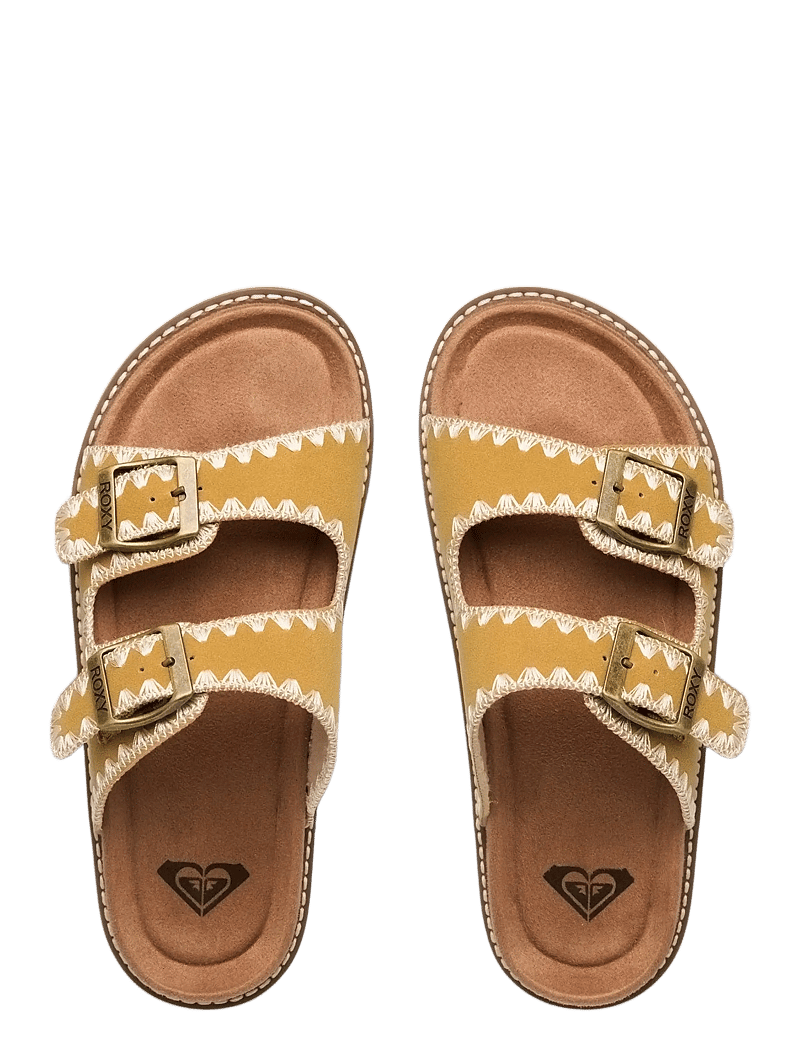 Roxy - HYNDIRA - sandaler & tøfler - yellow sun - 4