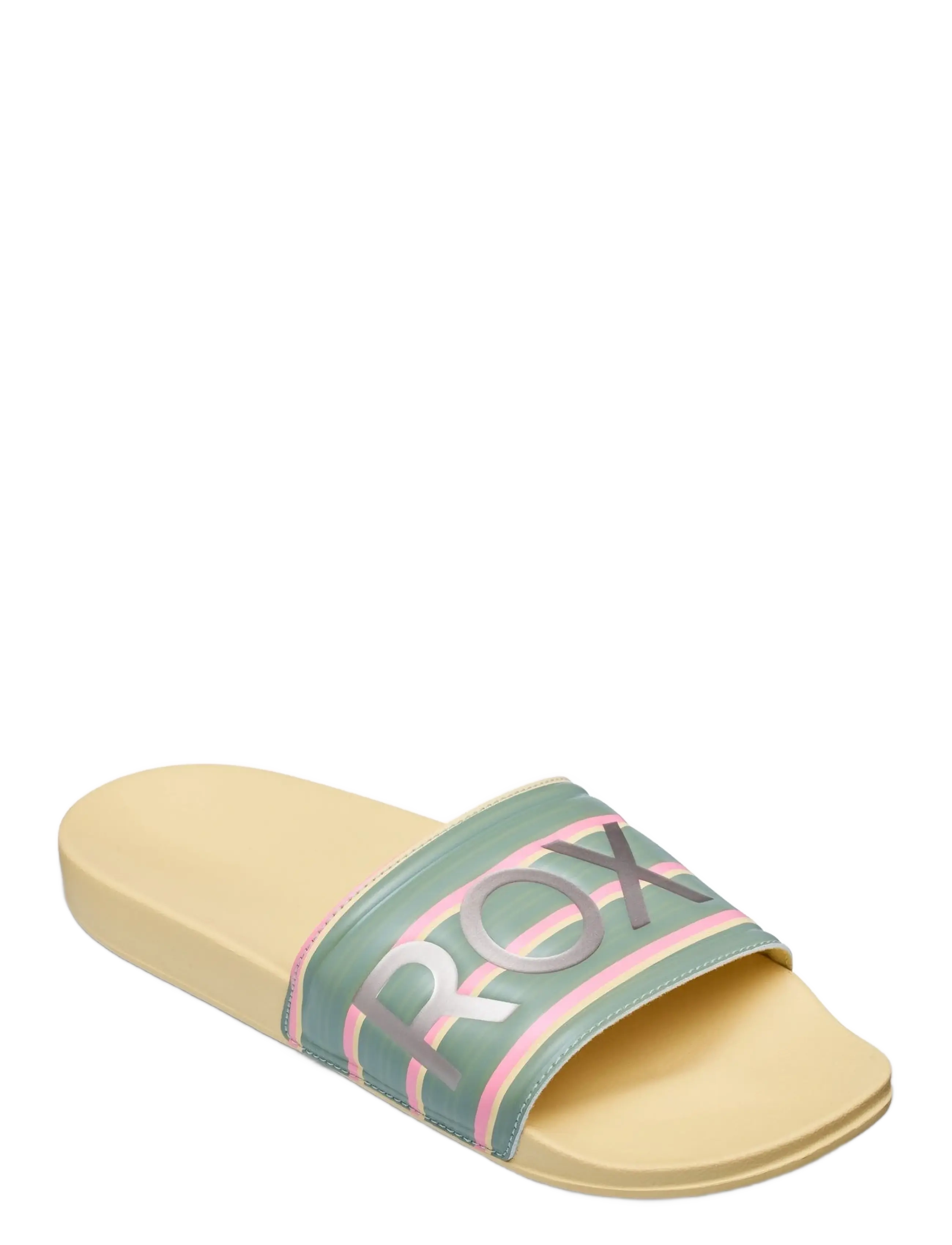 Roxy SLIPPY II PRINTED - Swimming - GOLDEN HAZE / green