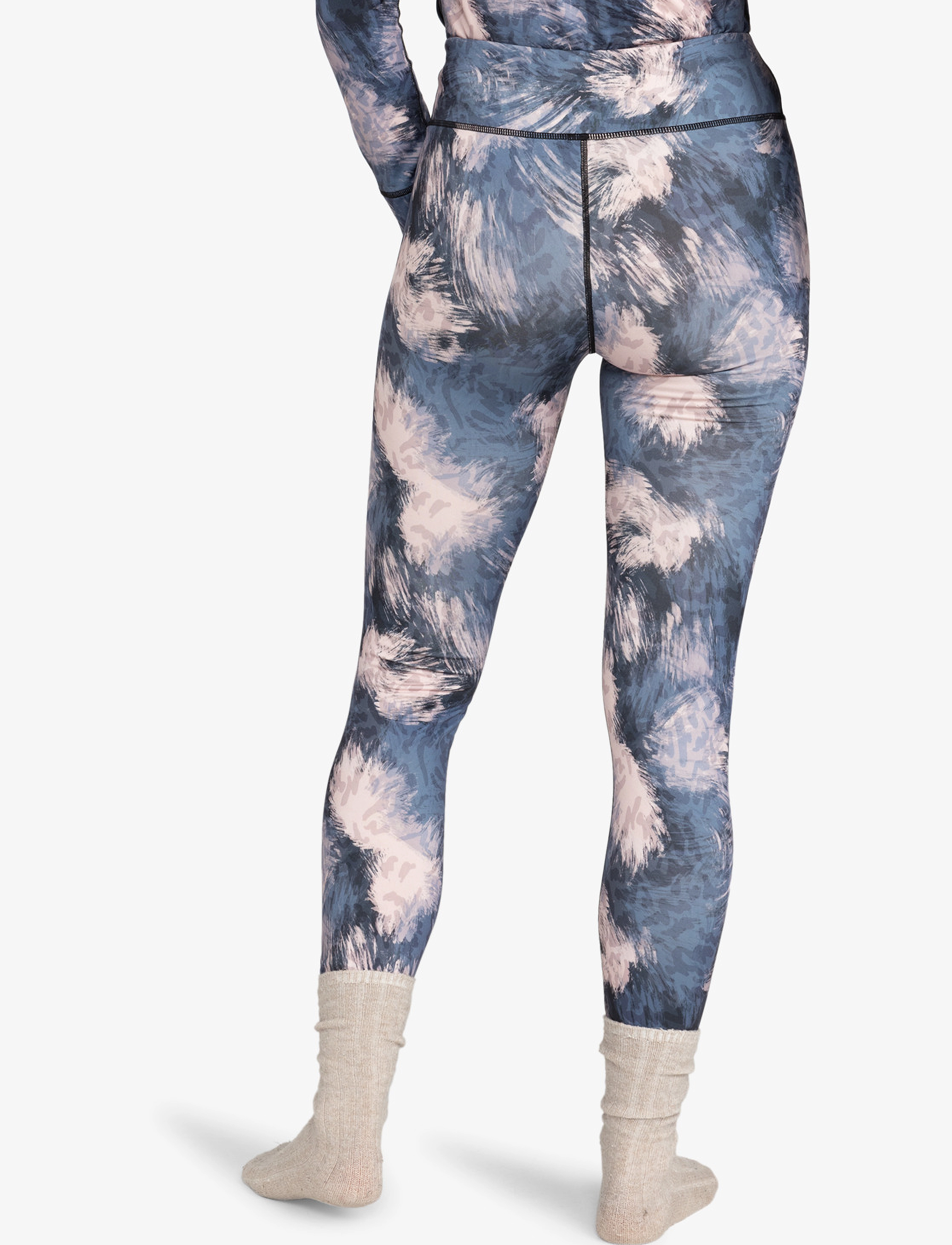 Roxy - DAYBREAK BRUSHED PANTS - Üleriided - wild wind darknight - 3