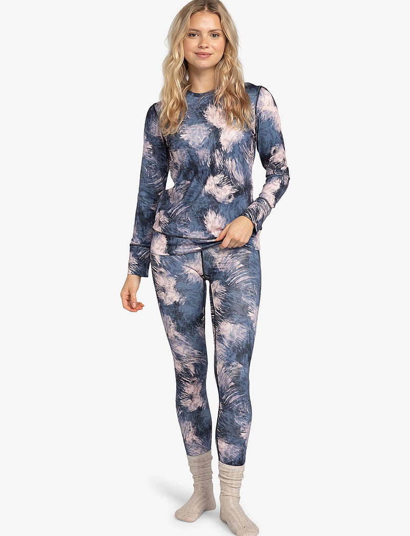 Roxy - DAYBREAK BRUSHED PANTS - funkionsunterwäsche - hosen - wild wind darknight - 4