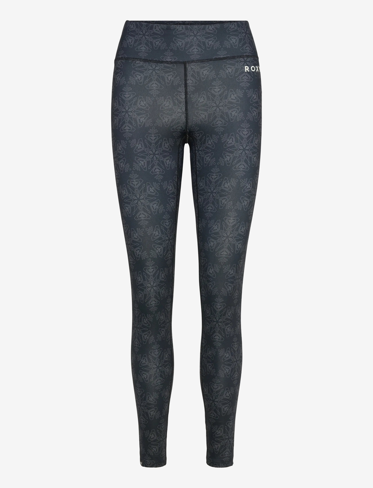 Roxy - DAYBREAK BRUSHED PANTS - outerwear - true black snowflakes - 0