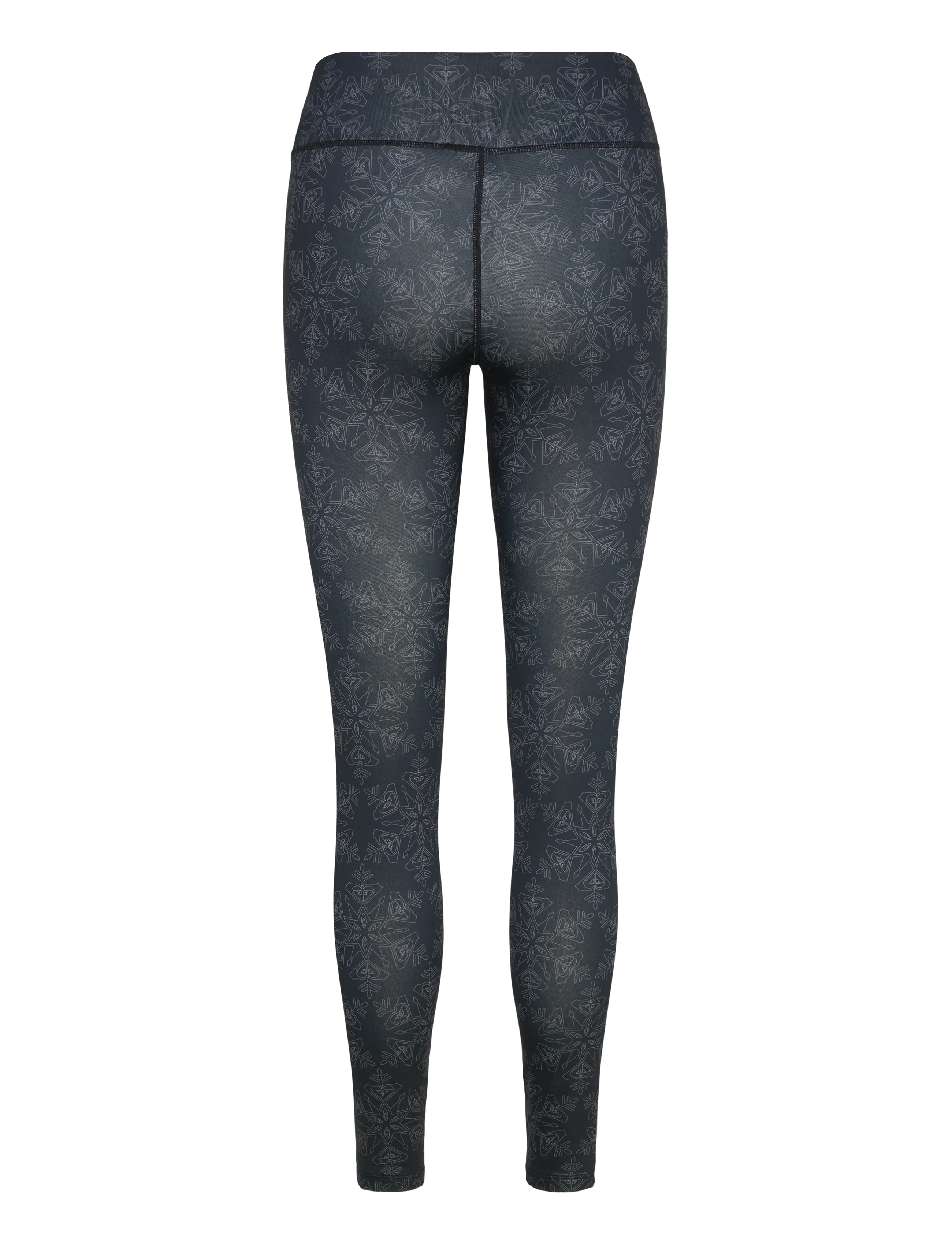 Roxy - DAYBREAK BRUSHED PANTS - bovenkleding - true black snowflakes - 2