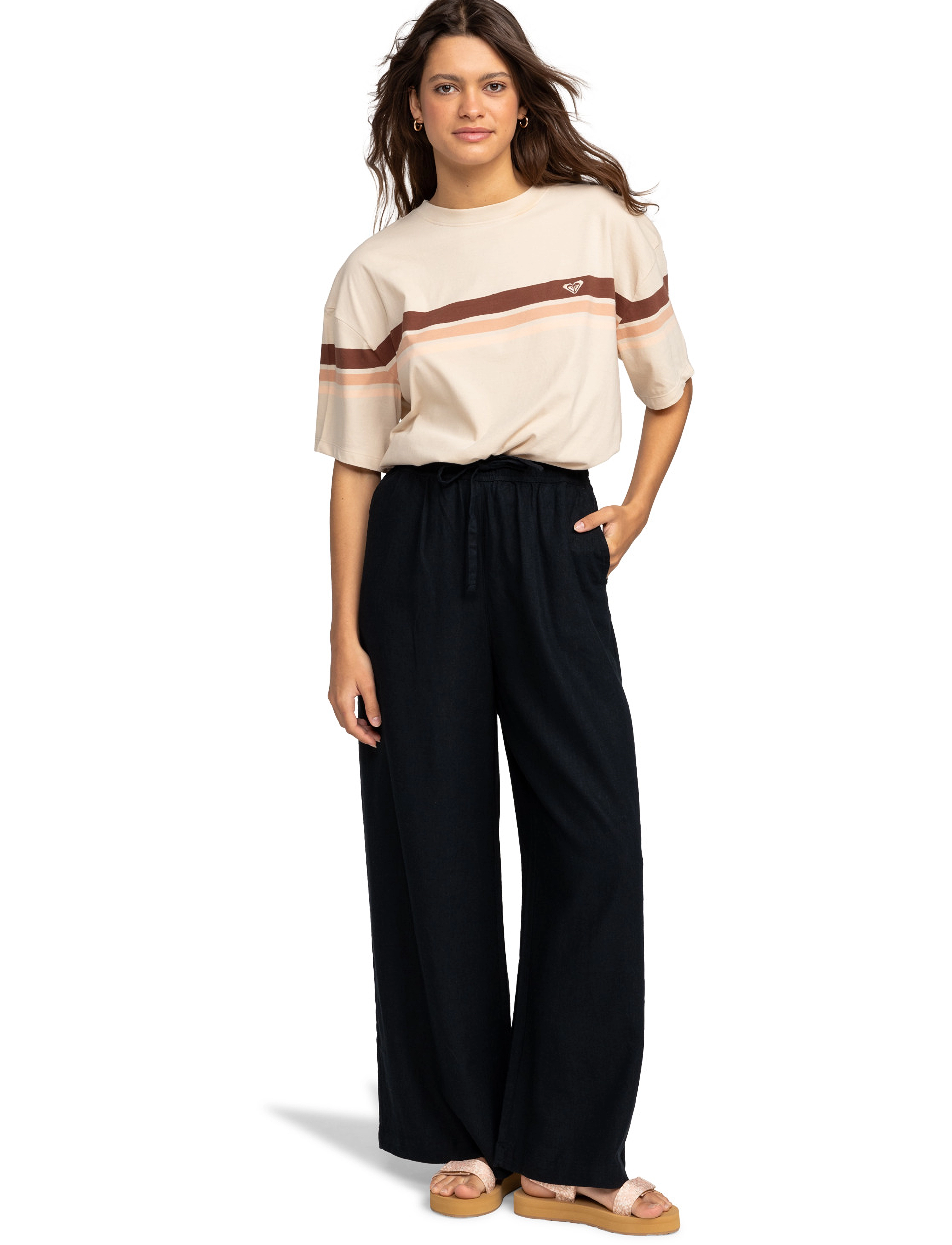 Roxy - LEKEITIO BREAK MID PANT - sports pants - anthracite - 3