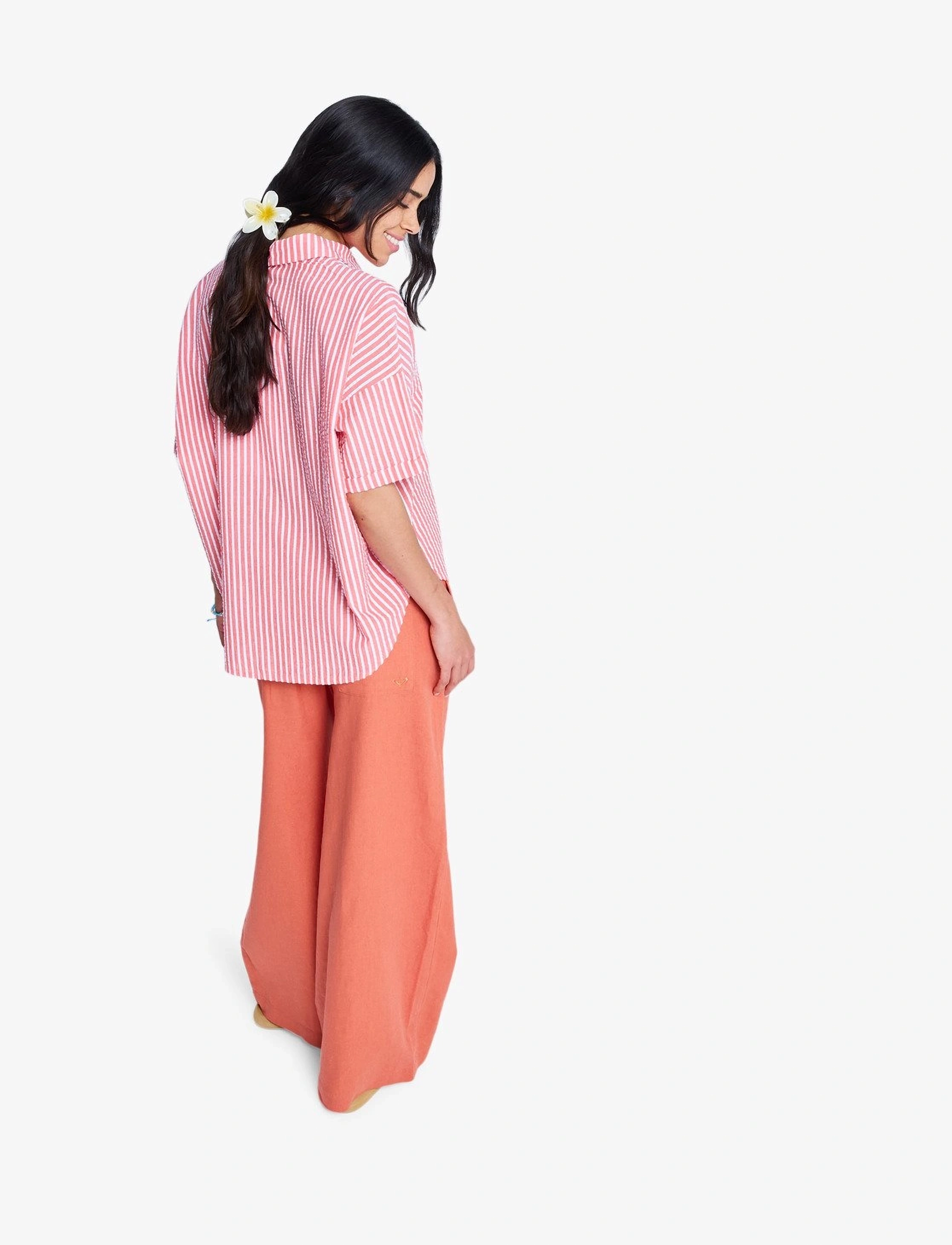 Loose fit-byxor Roxy LEKEITIO BREAK MID PANT 6