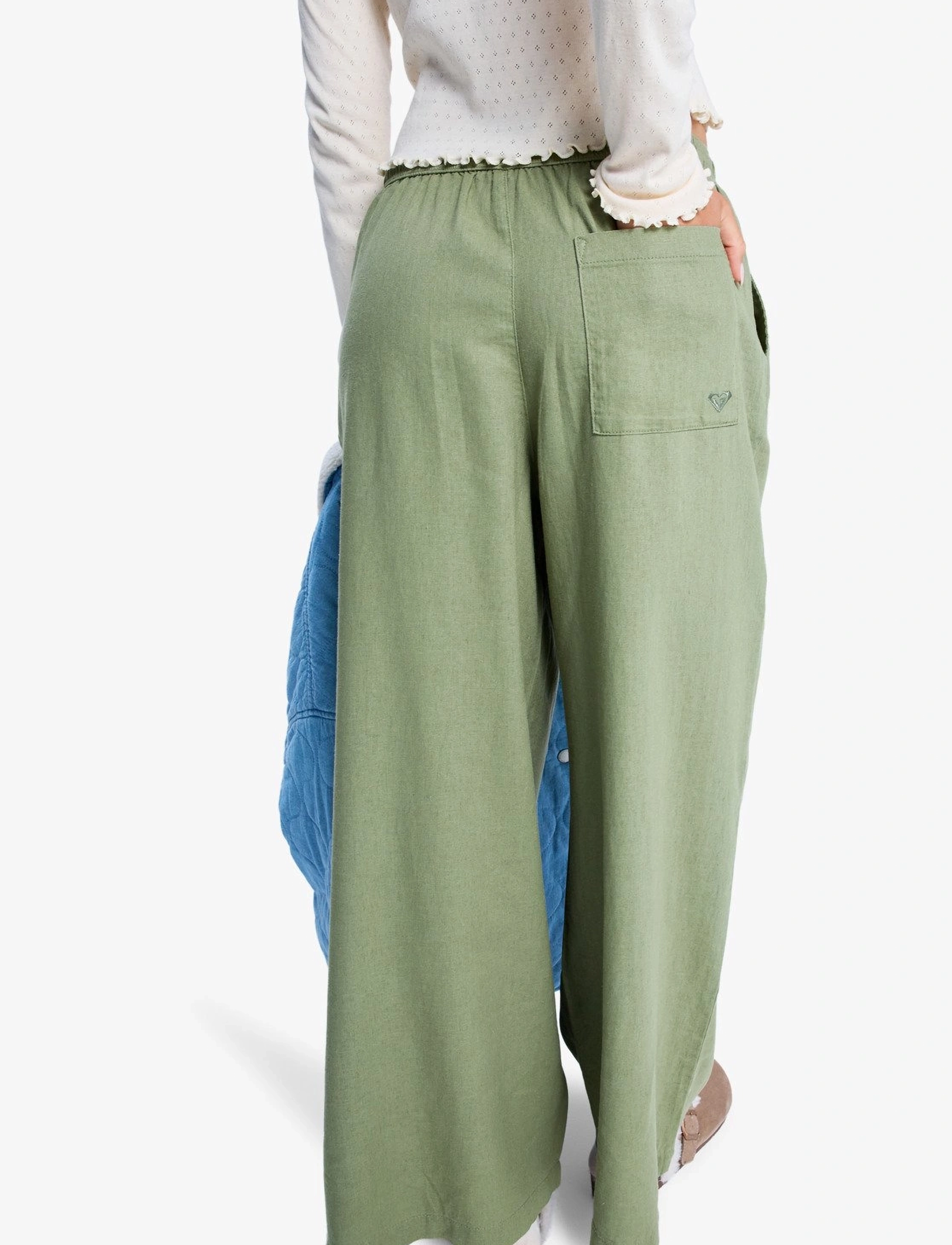 Roxy - LEKEITIO BREAK MID PANT - sports pants - oil green - 3