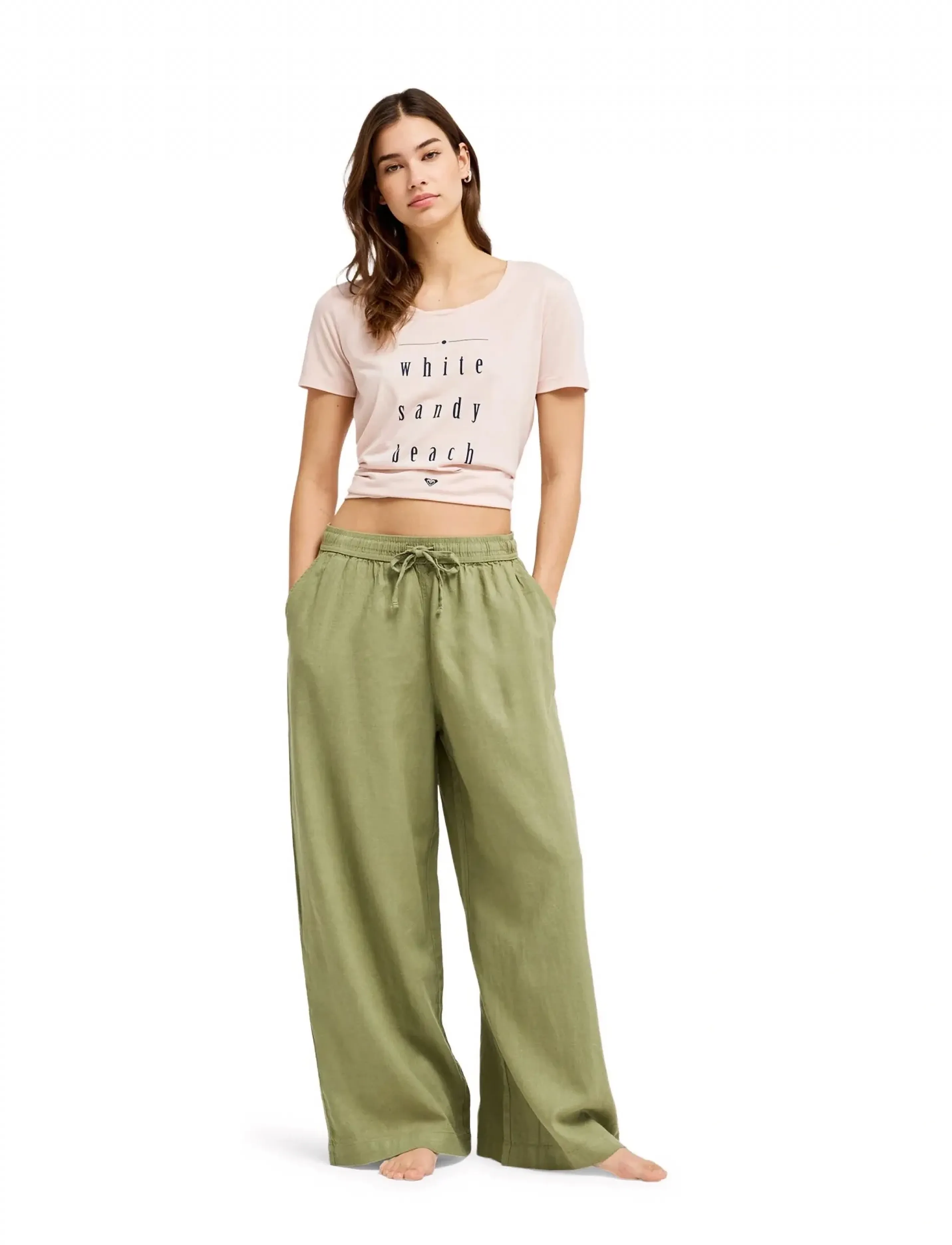 Roxy - LEKEITIO BREAK MID PANT - sporthosen - oil green - 5