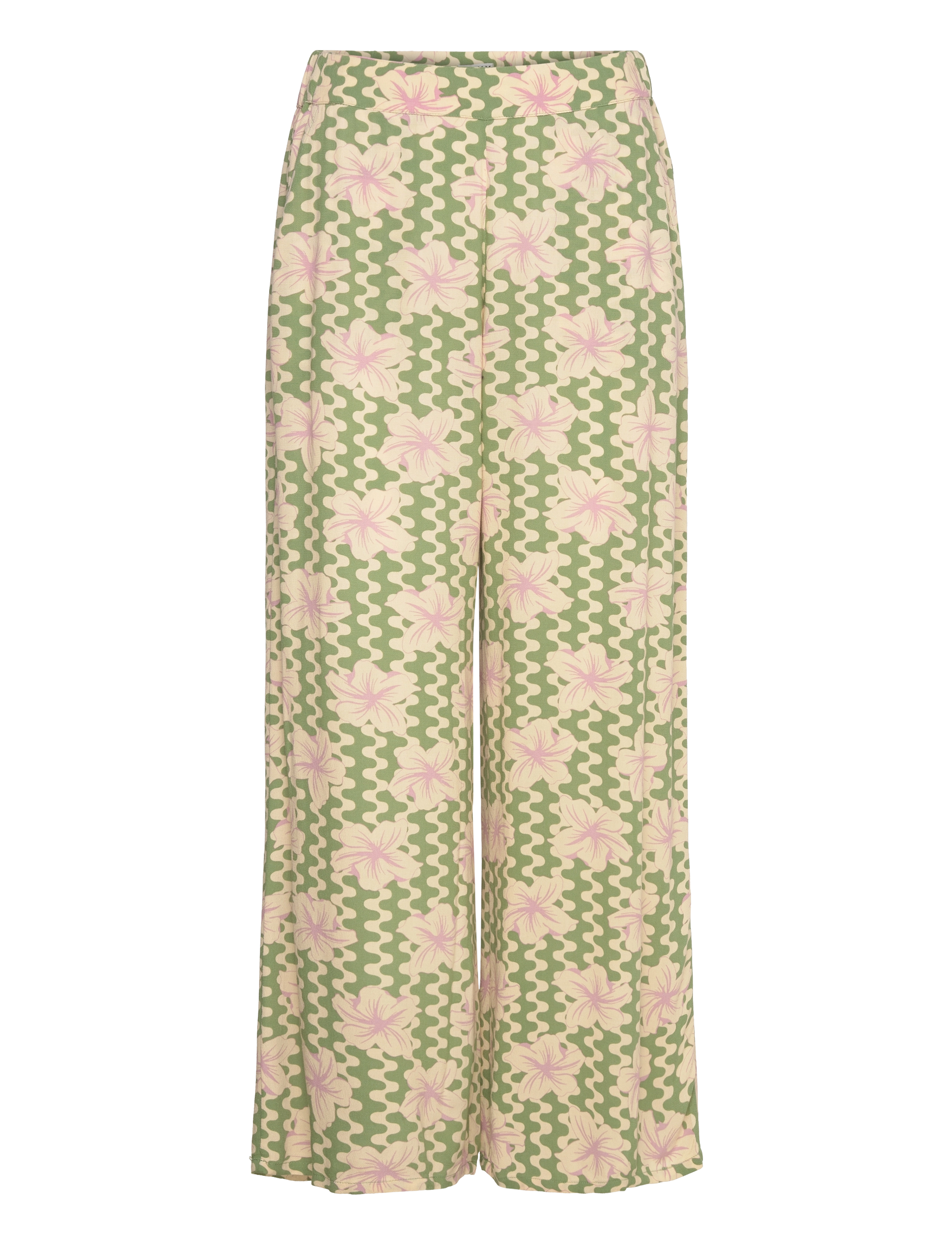 MIDNIGHT AVENUE CREPE - BASIL PARTY WAVES YW