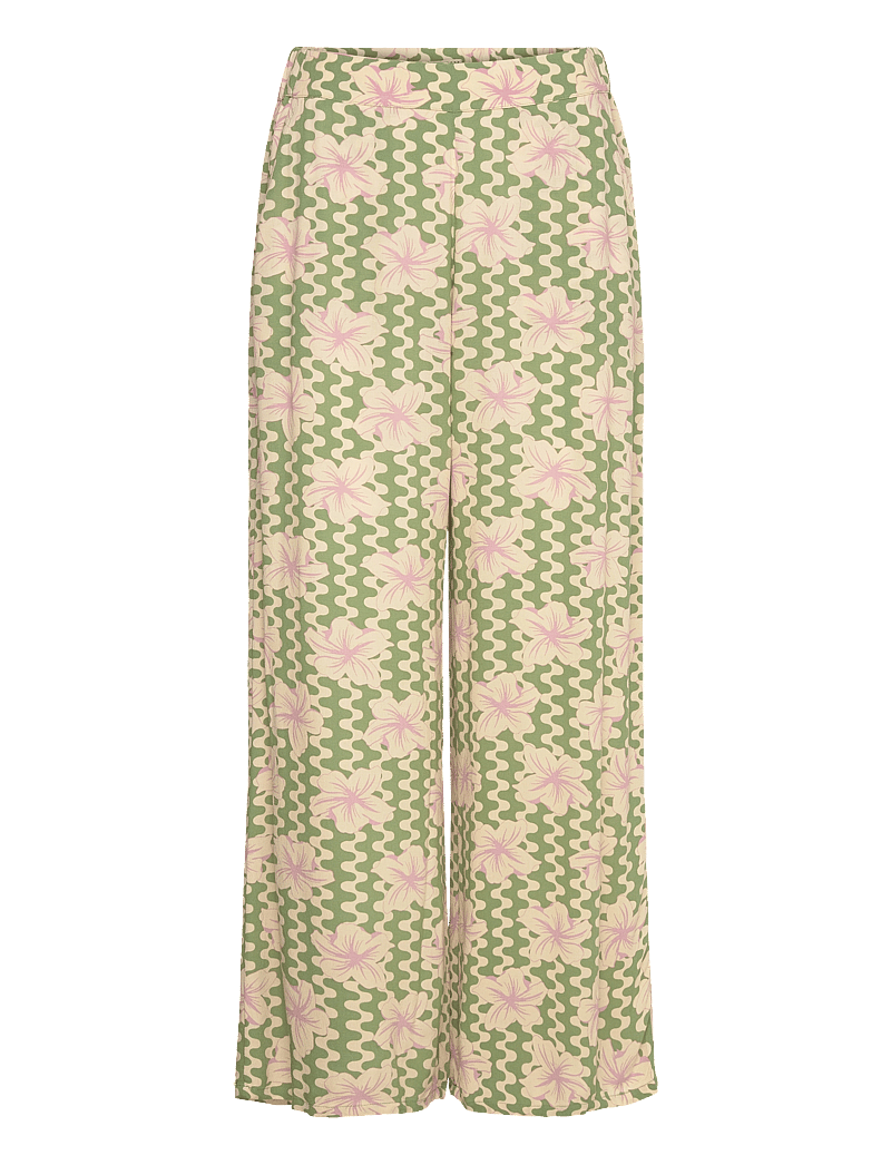 Roxy - MIDNIGHT AVENUE CREPE - casual byxor - basil party waves yw - 1