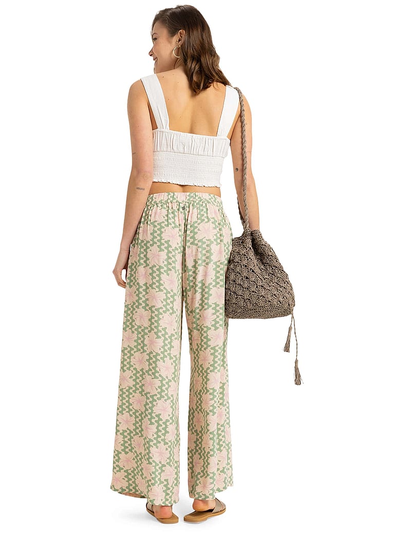 Roxy - MIDNIGHT AVENUE CREPE - casual byxor - basil party waves yw - 3