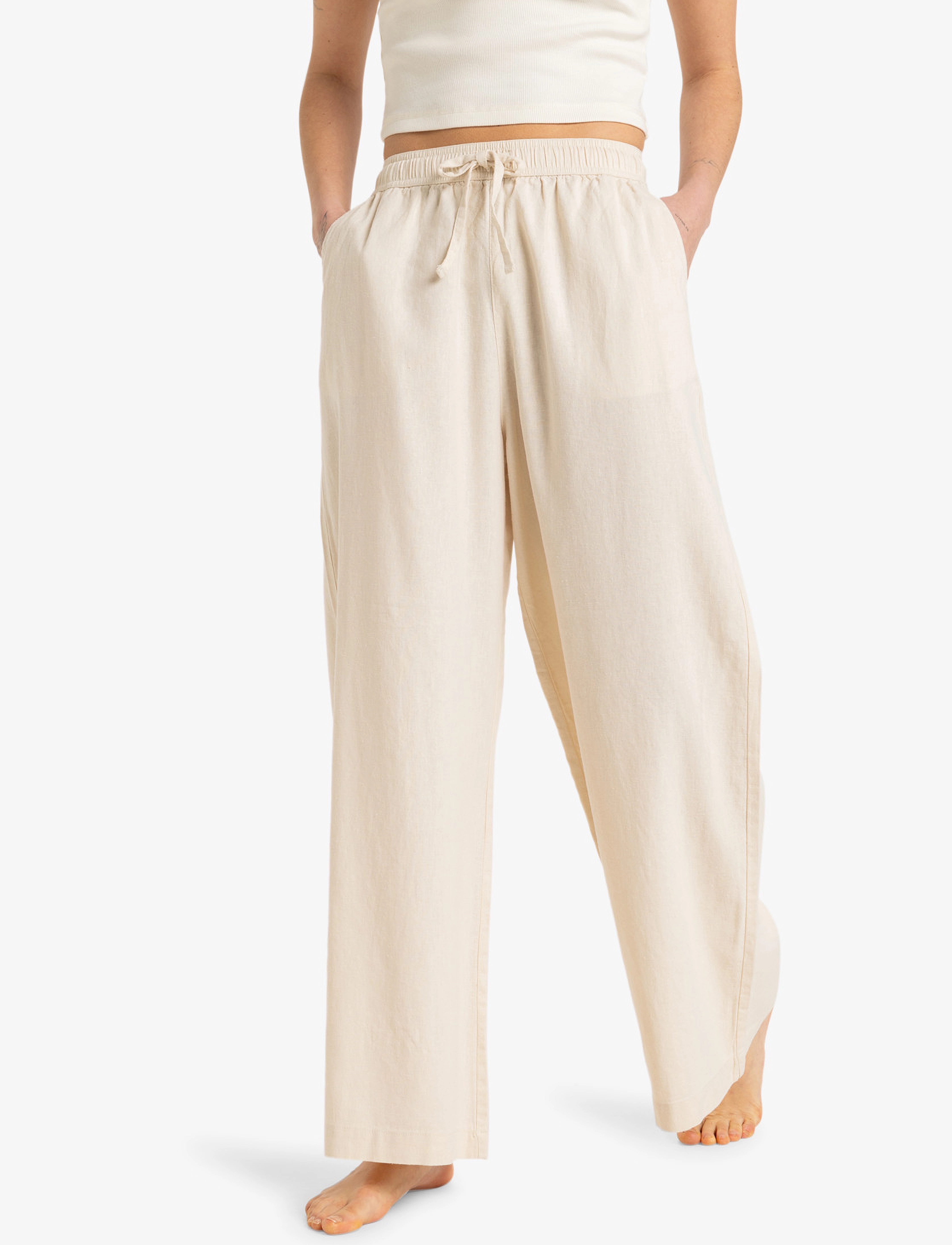 Roxy - LEKEITIO BREAK MID PANT - sporthosen - parchment - 5