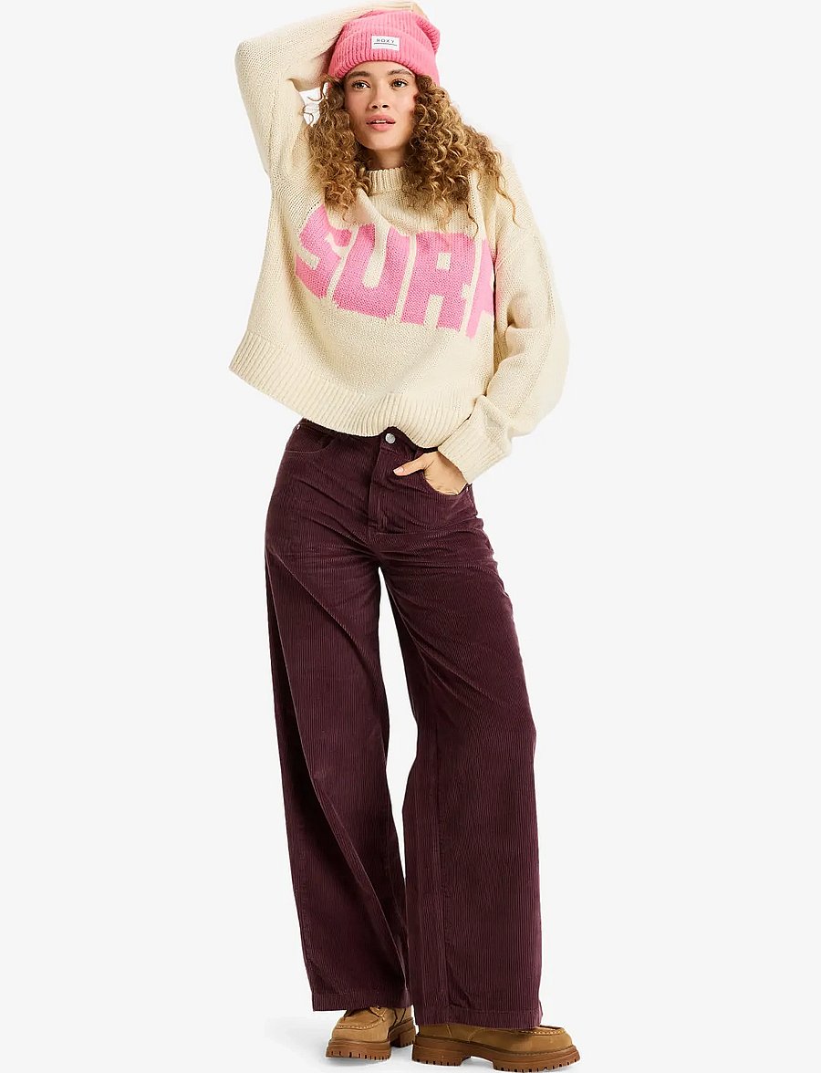 Roxy - SURF ON CLOUD CORD - casual byxor - huckleberry - 4