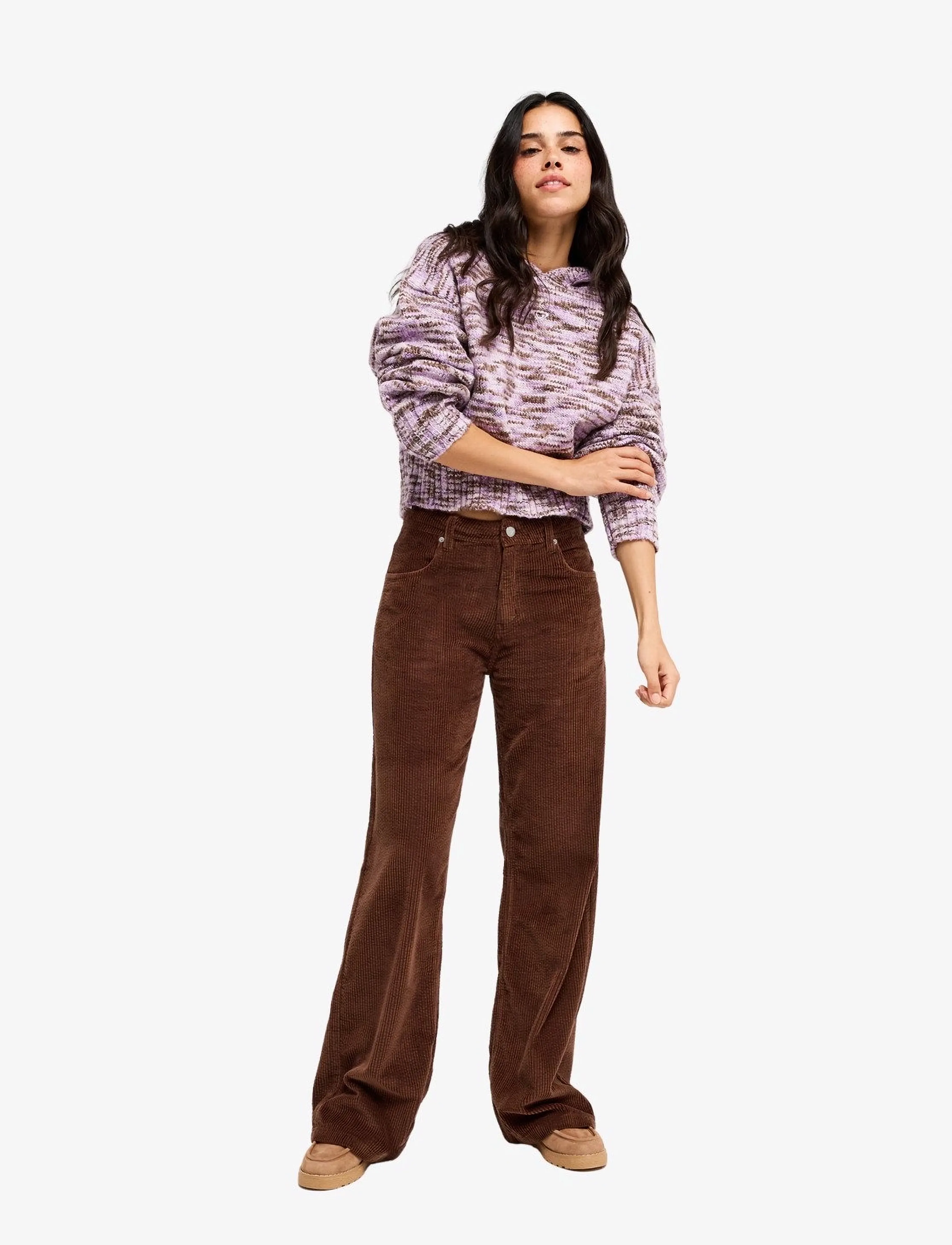 Roxy - SURF CRUSH CORD - casual trousers - chestnut - 4